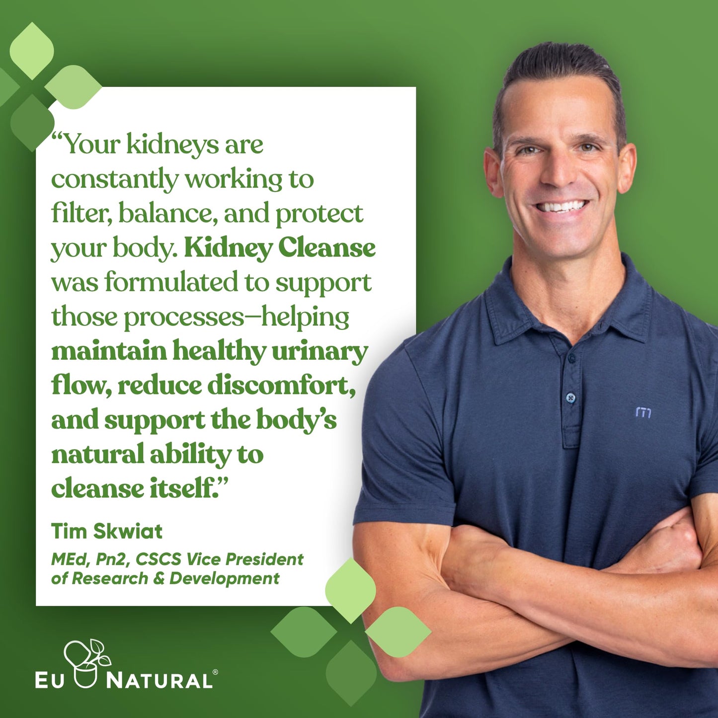 Eu Natural Kidney Cleanse Detox Supplement Capsule 60 Count