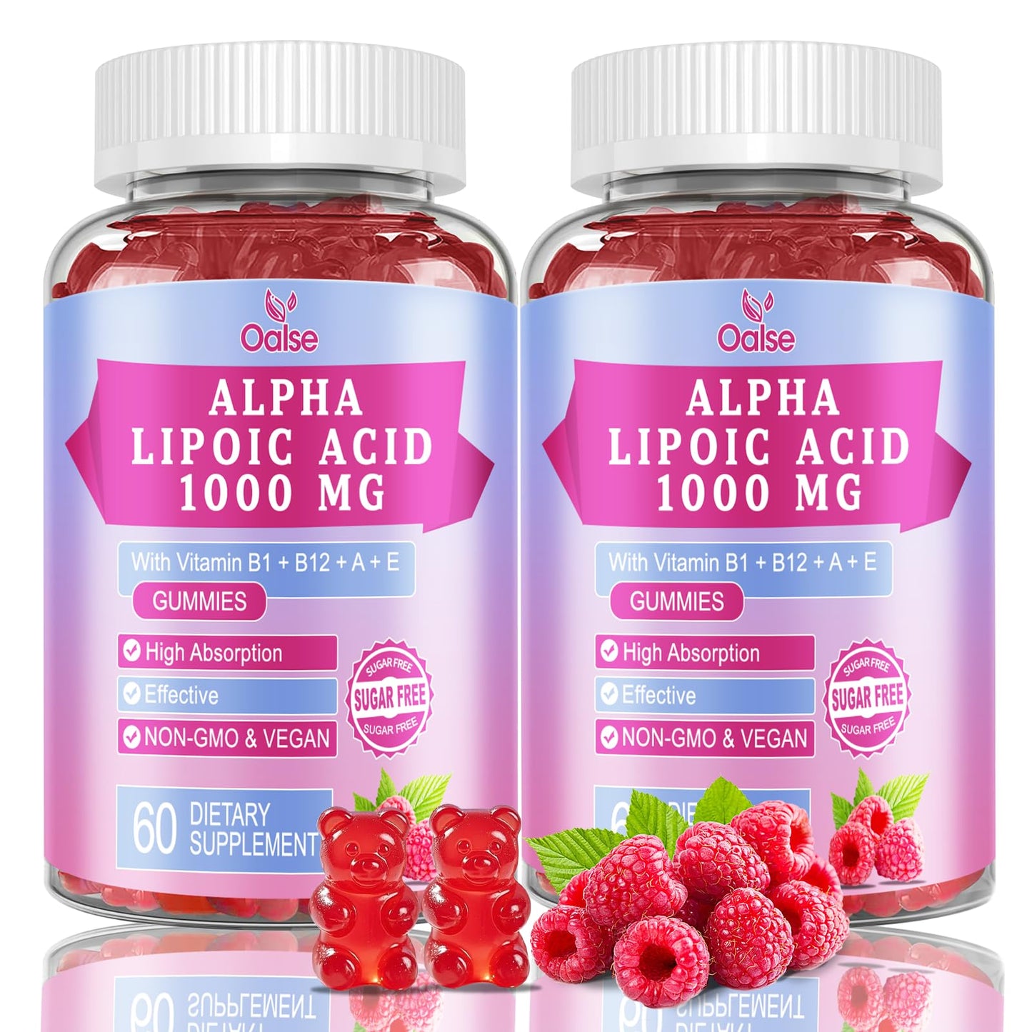 OALSE Alpha Lipoic Acid Gummies 120 Gummies