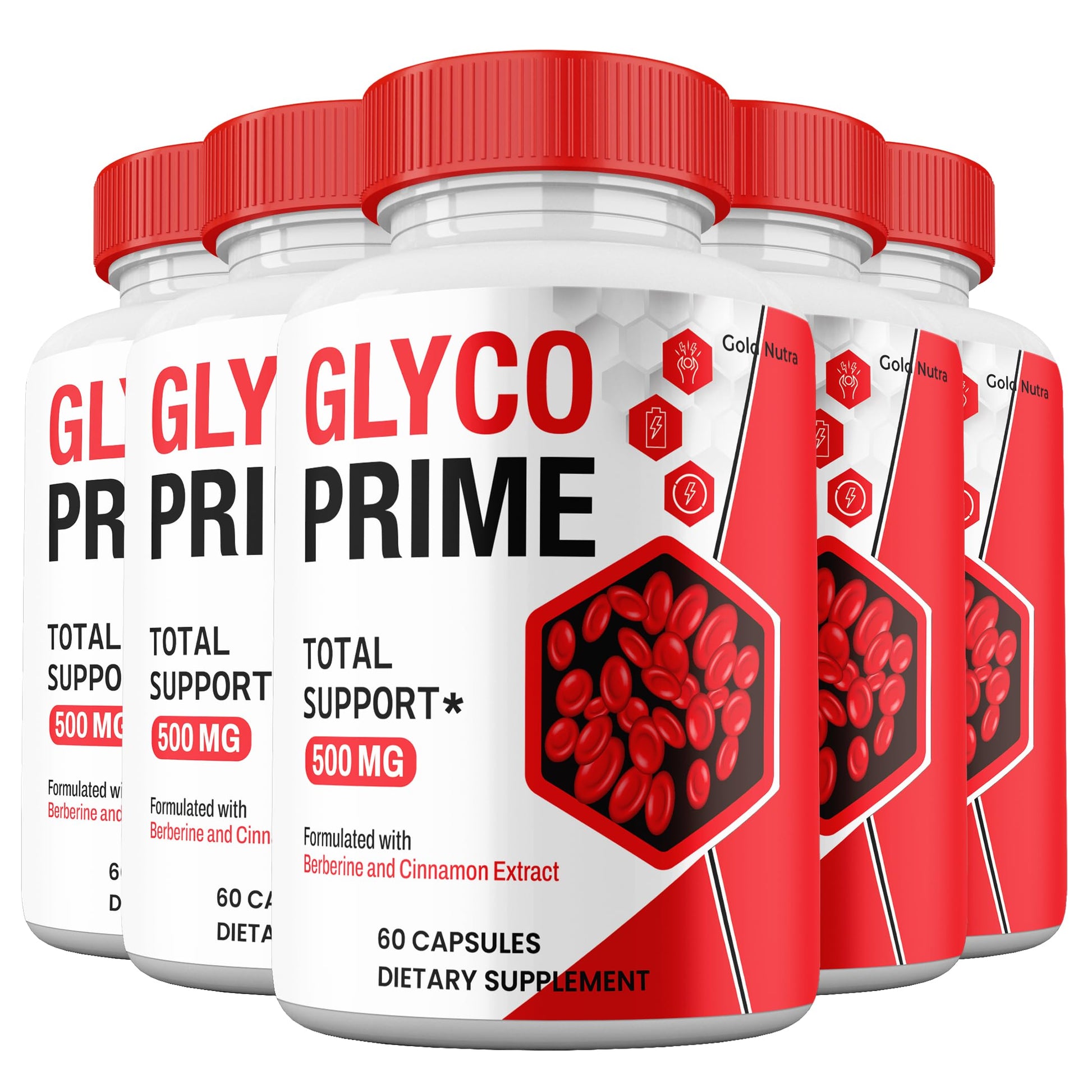 Gold Nutra Glyco Prime Capsules, 5 Pack
