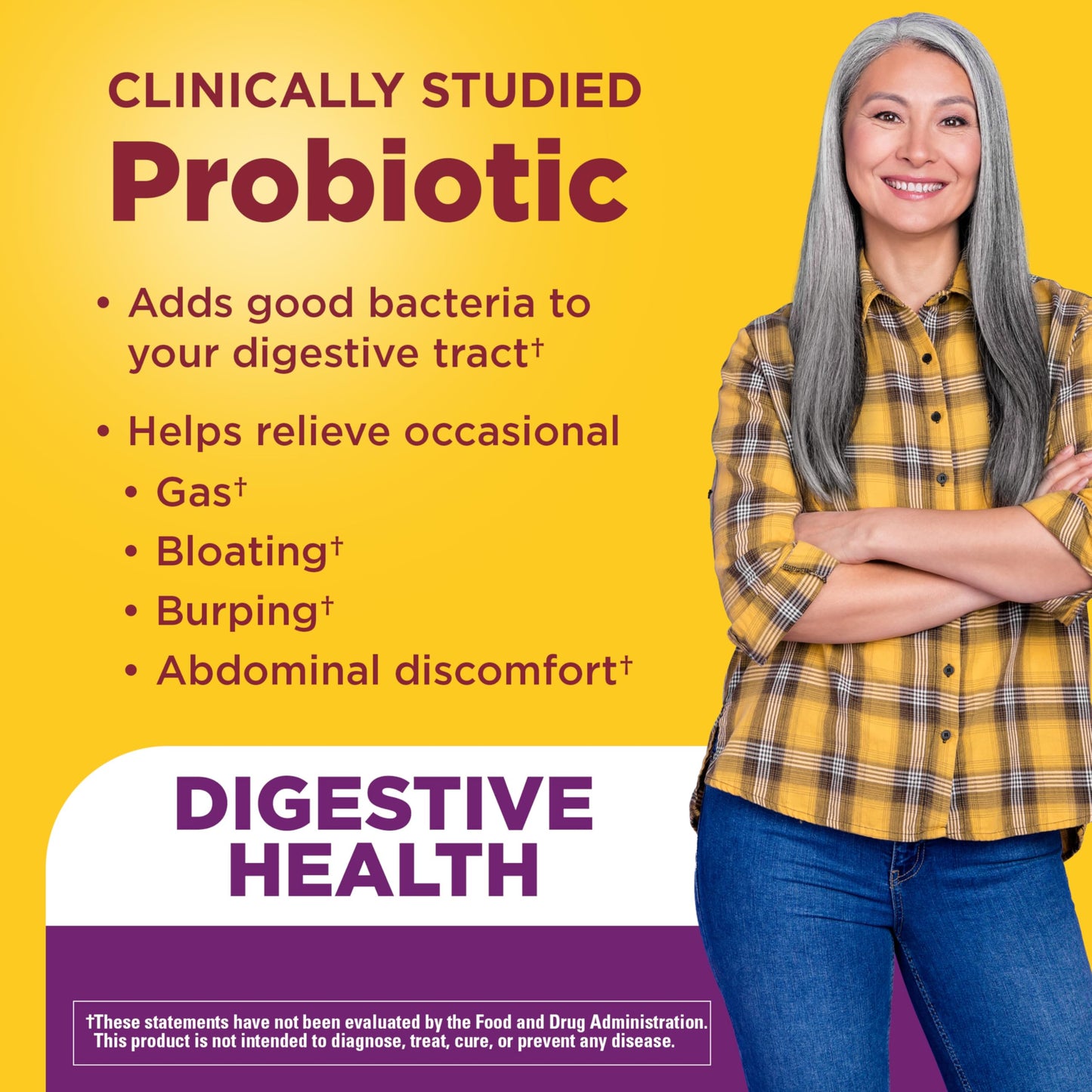 Nature Made Probiotic + Prebiotic Fiber Gummies, 50 Count