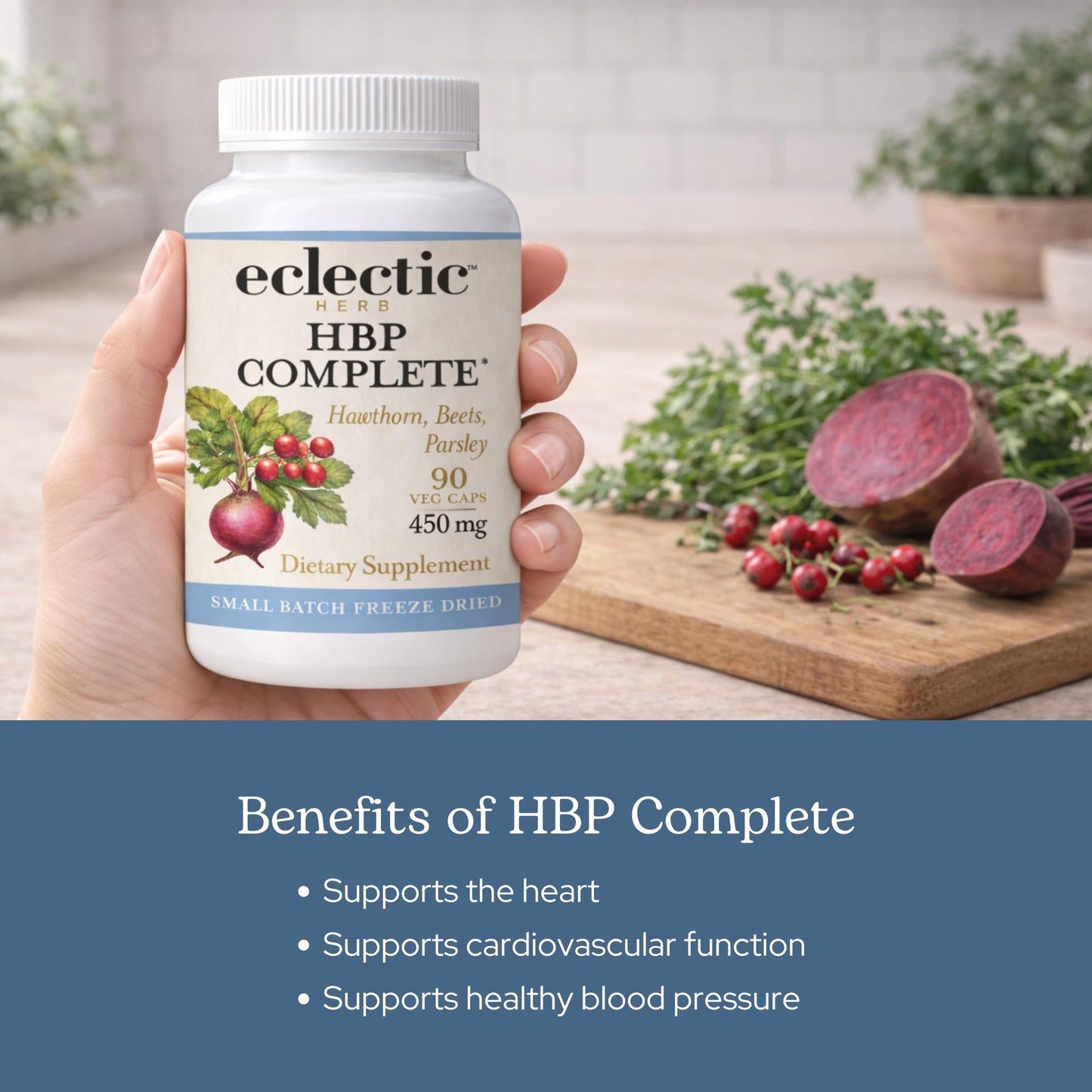 ECLECTIC INSTITUTE HBP Complete Capsules, 90 Count