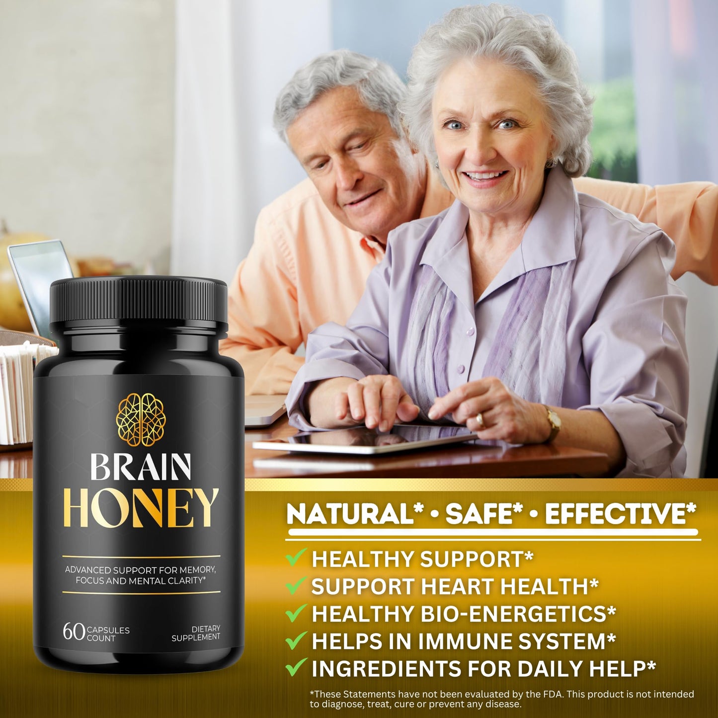 Brain Honey Flow Capsule 120 Capsules