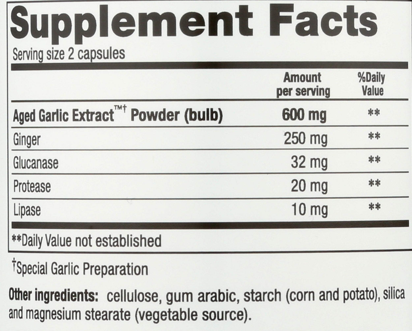 Kyolic Aged Garlic Extract, Cleanse & Digestion, Formula 102 Capsules 1 Count