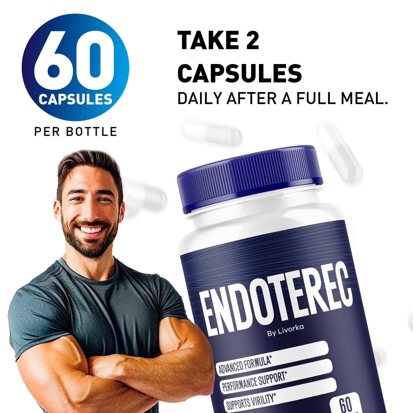 LIVORKA Endoterec Capsules 180 Count