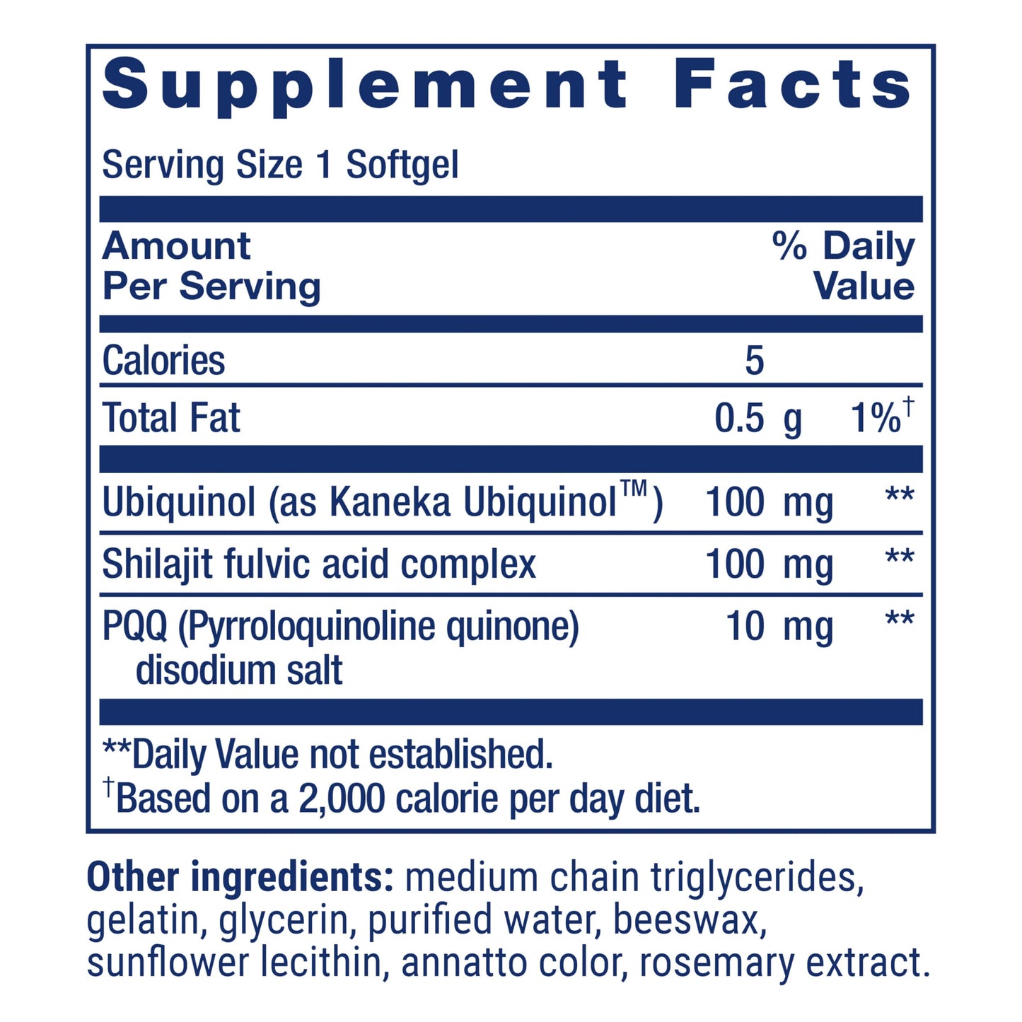 Life Extension Super Ubiquinol CoQ10 with PQQ Softgels 30 Count