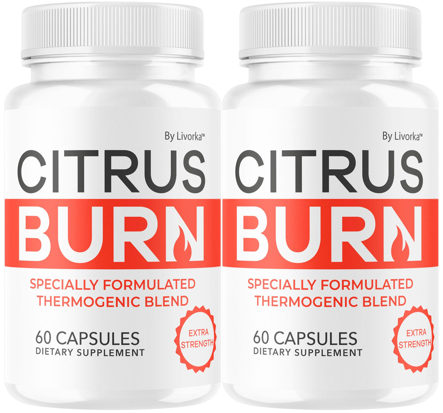 LIVORKA Citrus Burn Capsules, 120 Capsules