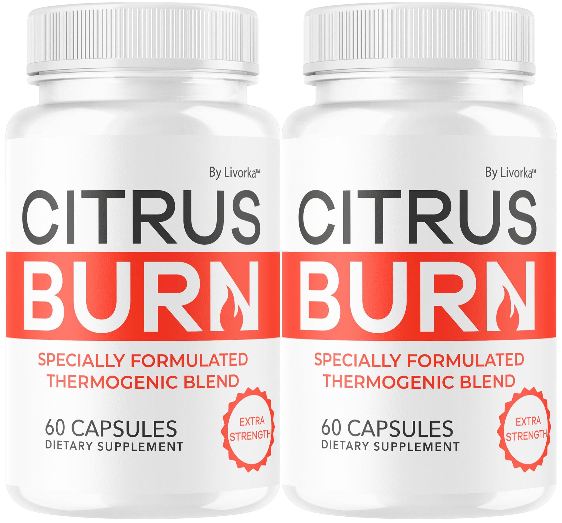 LIVORKA Citrus Burn Capsules, 120 Capsules