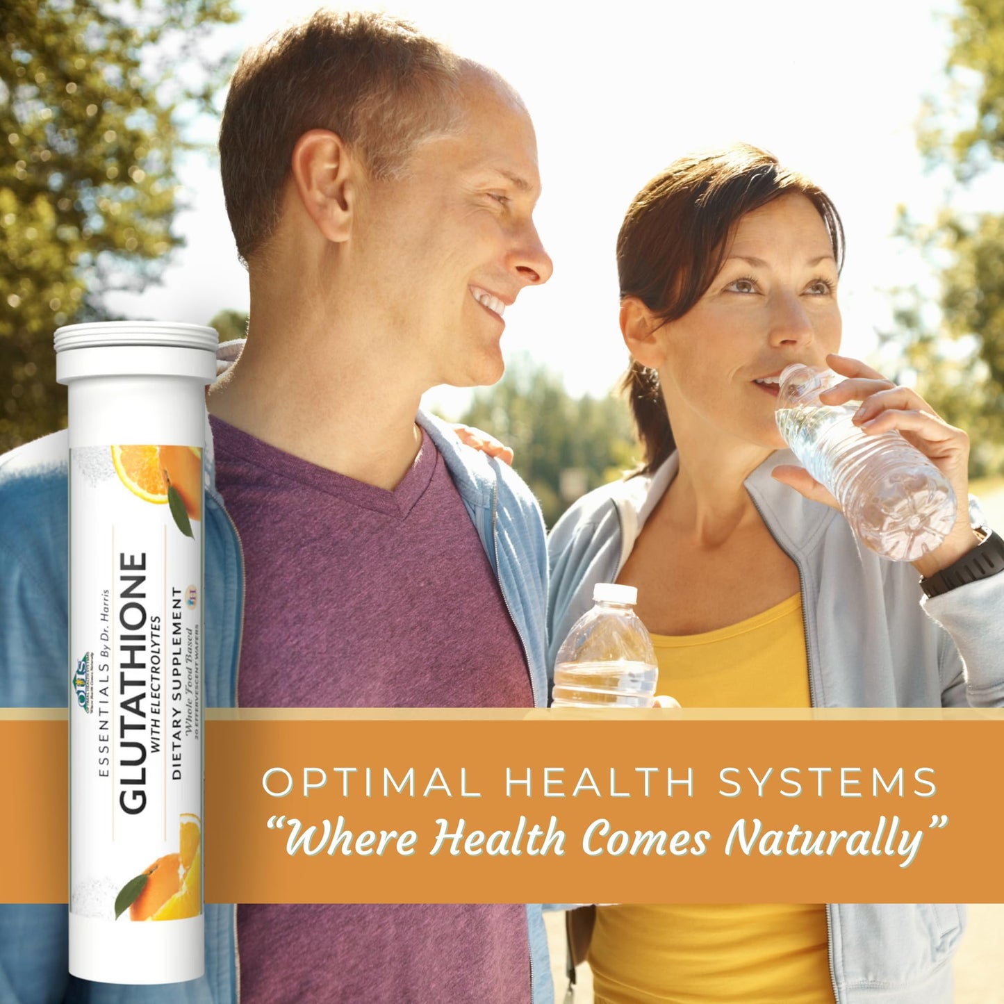 Optimal Health Systems Essential Glutathione 20 Tablets