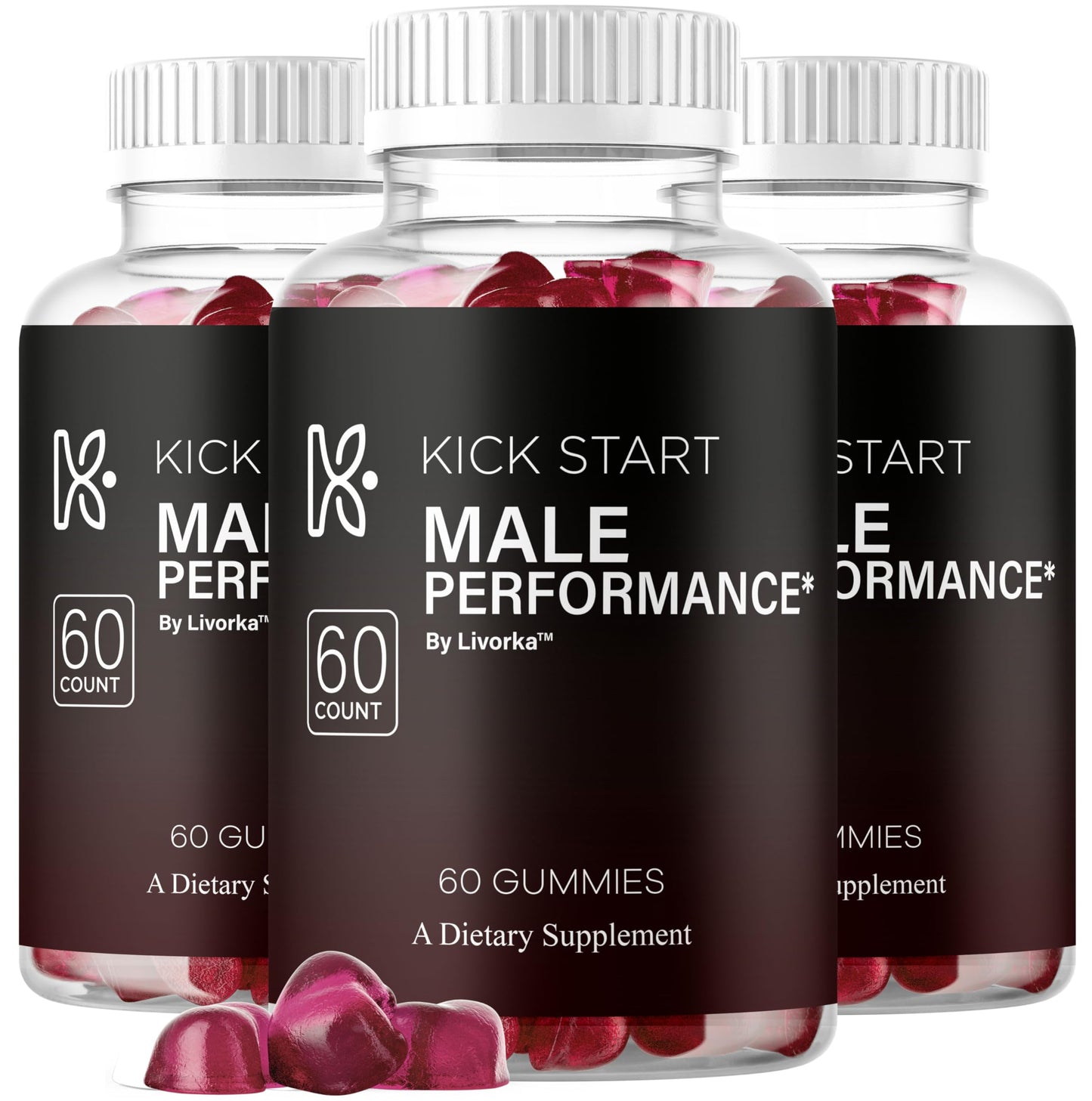 LIVORKA Kickstart Gummies 180 Gummies