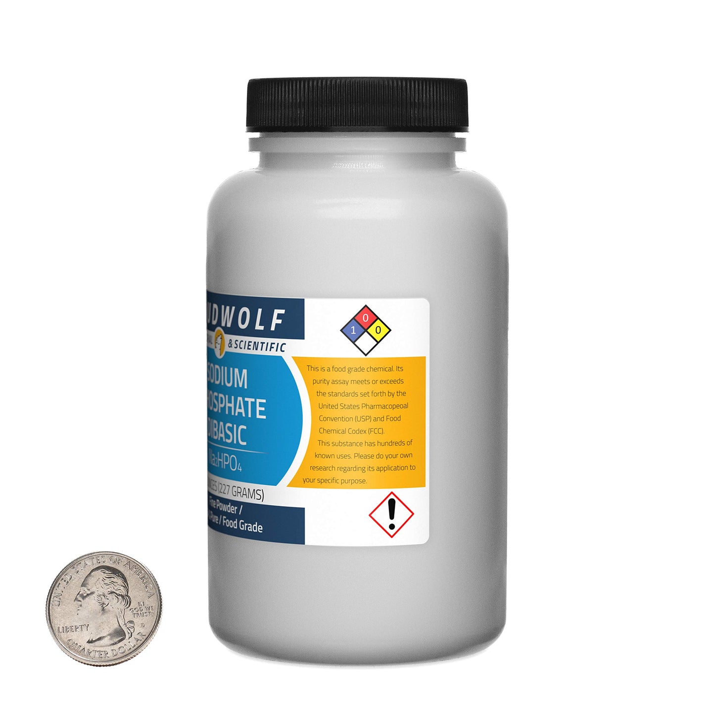 Loudwolf Sodium Phosphate Dibasic Powder, 3 Bottles, 1.5 Pounds