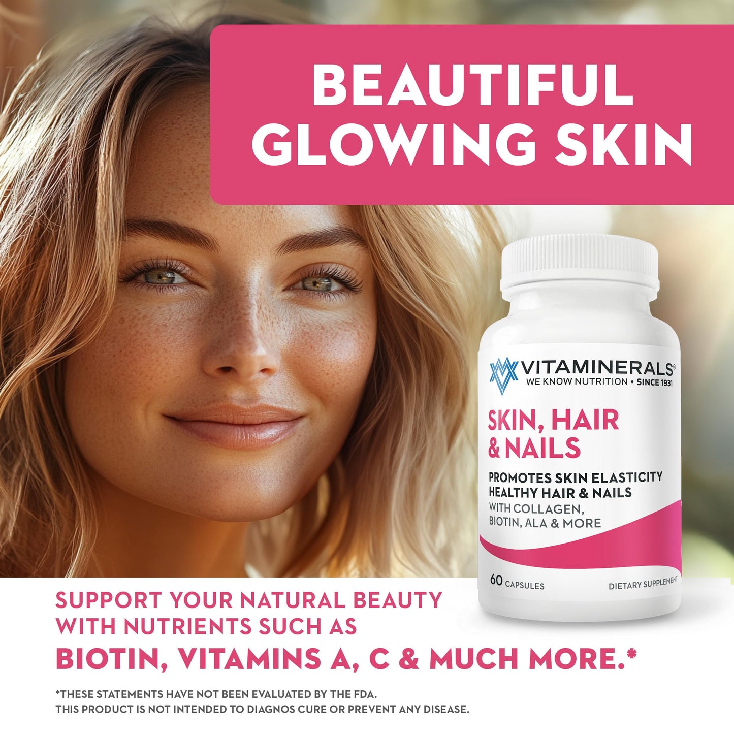 Vitaminerals 217 Hair, Skin & Nails 60 Capsules