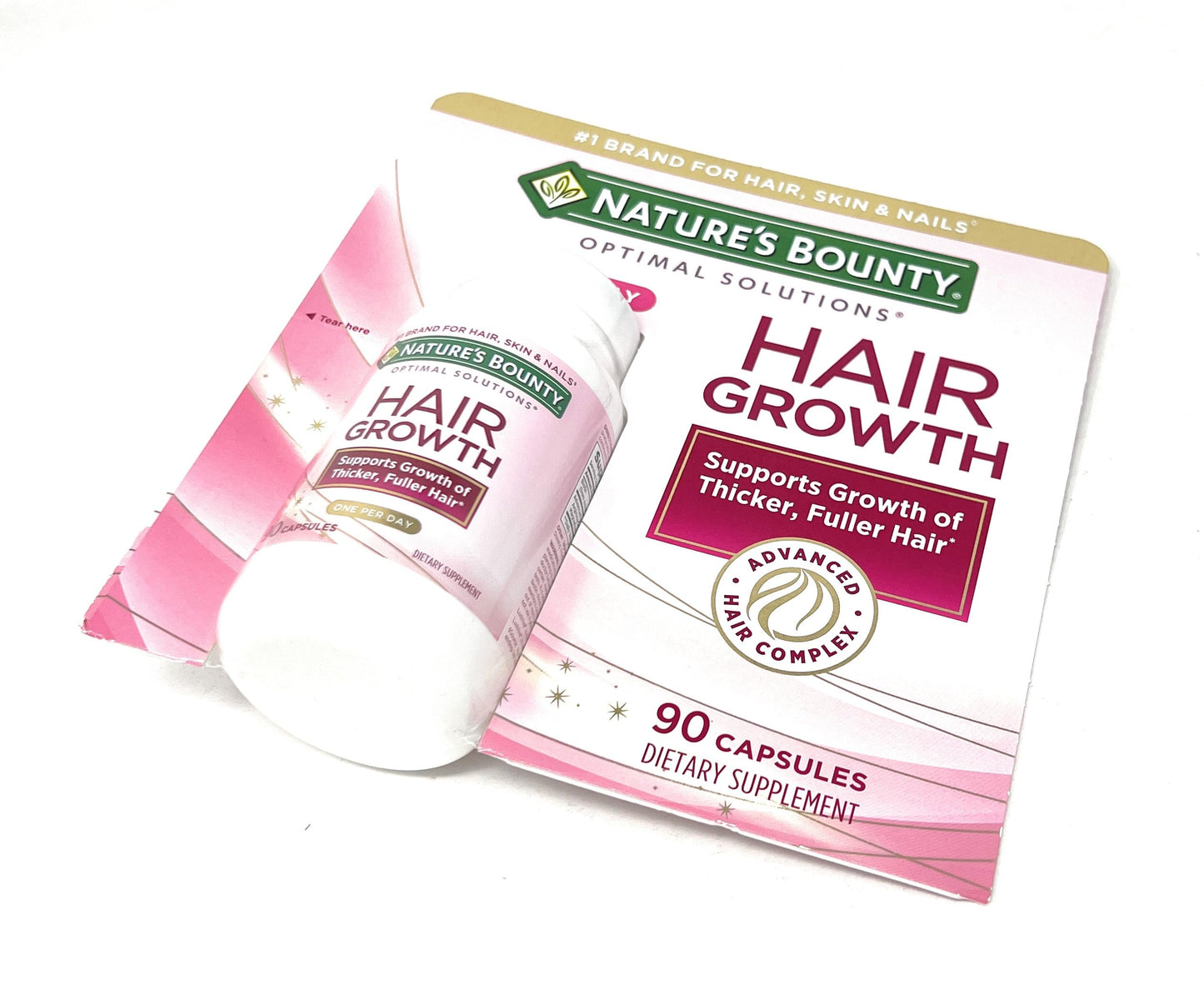 Nature's Bounty Hair Growth Supplement 90 Capsules