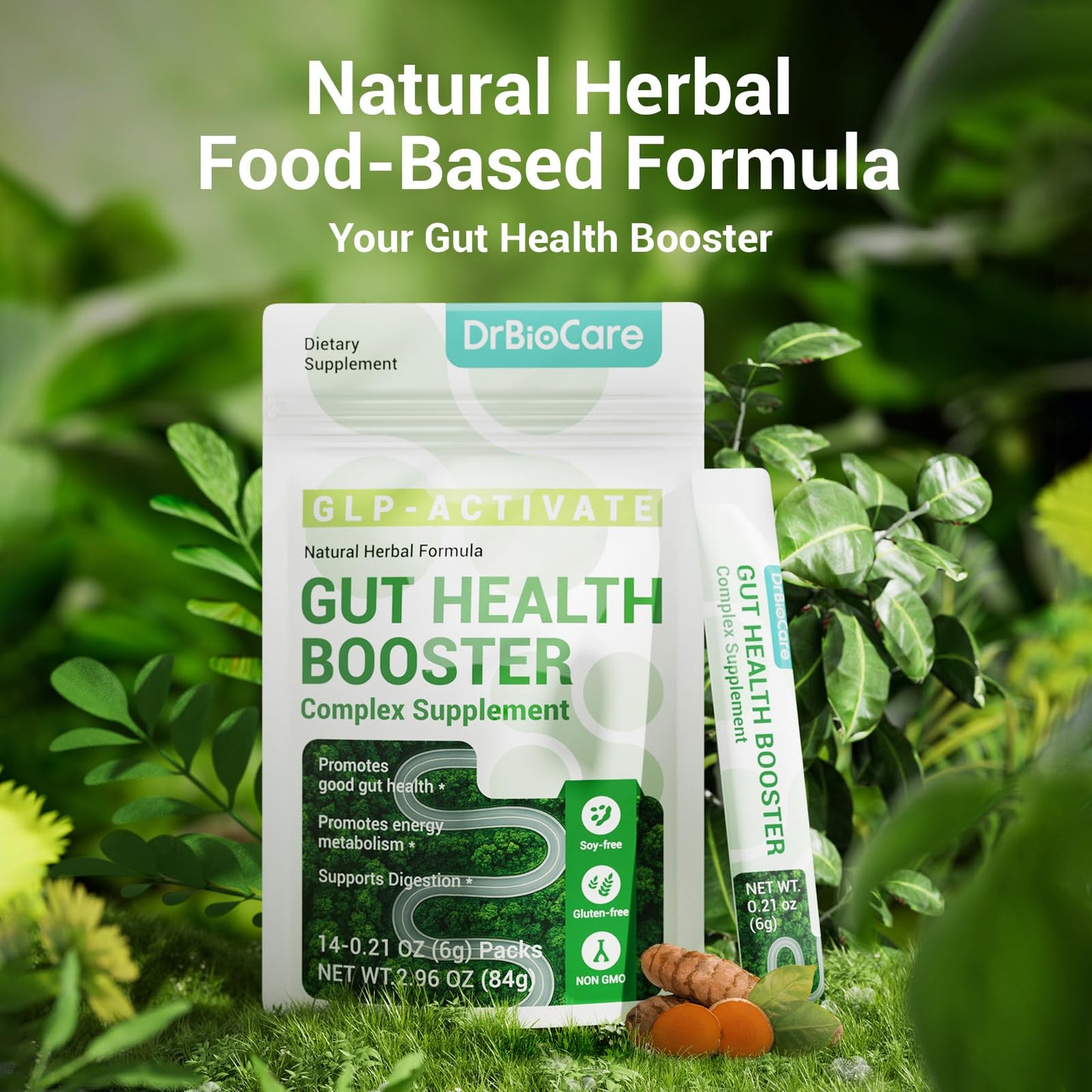 DrBioCare Gut Health Booster Complex Supplement Powder 5.92 oz