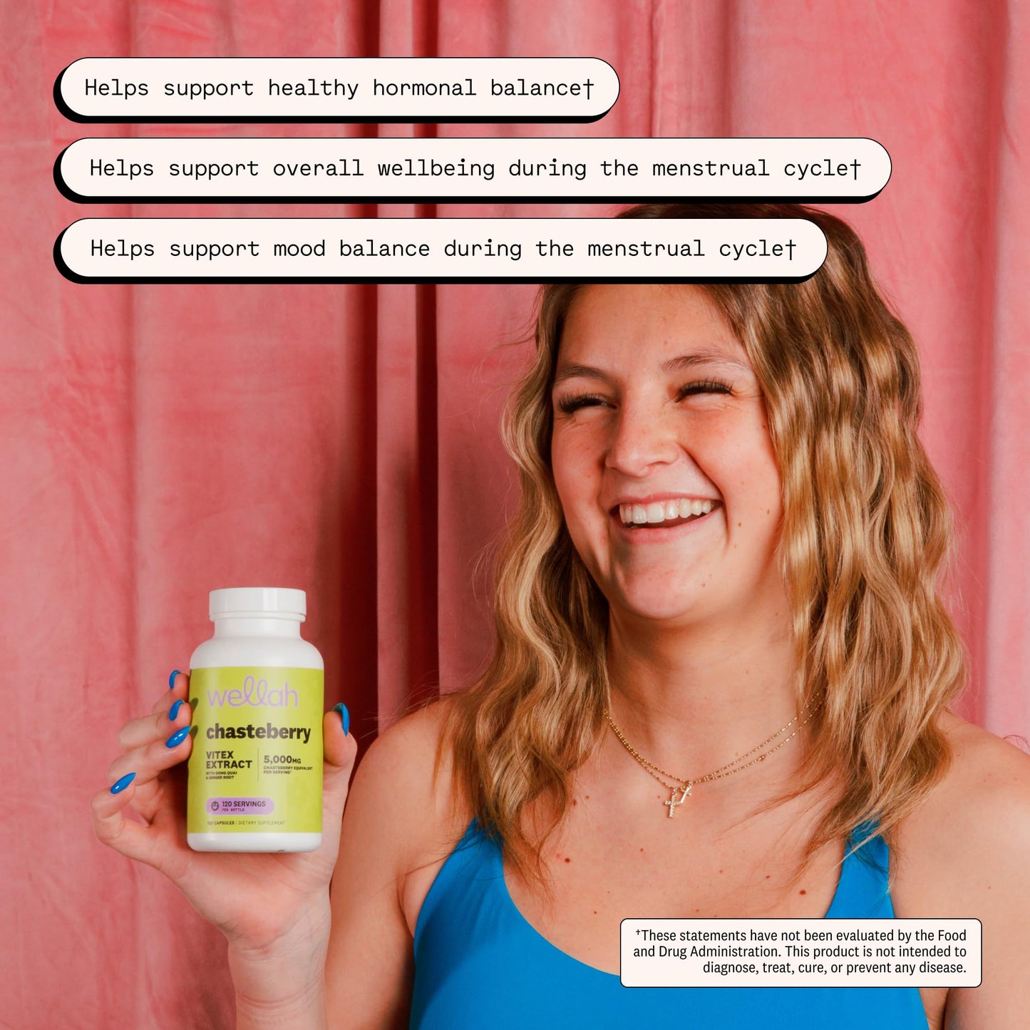 Wellah Chasteberry for Women 120 Capsules