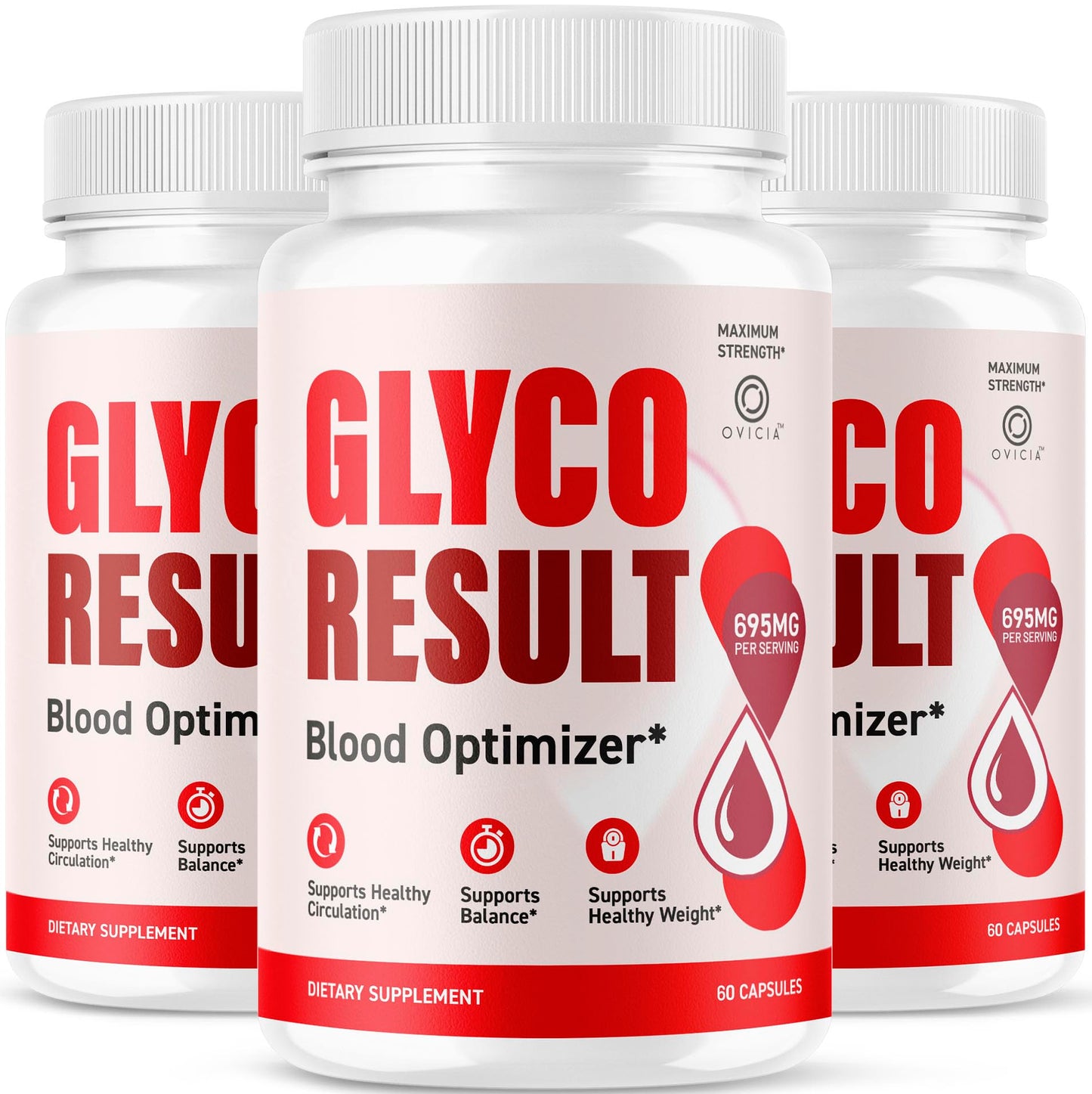 OVICIA Glyco Result Capsules 180 Capsules