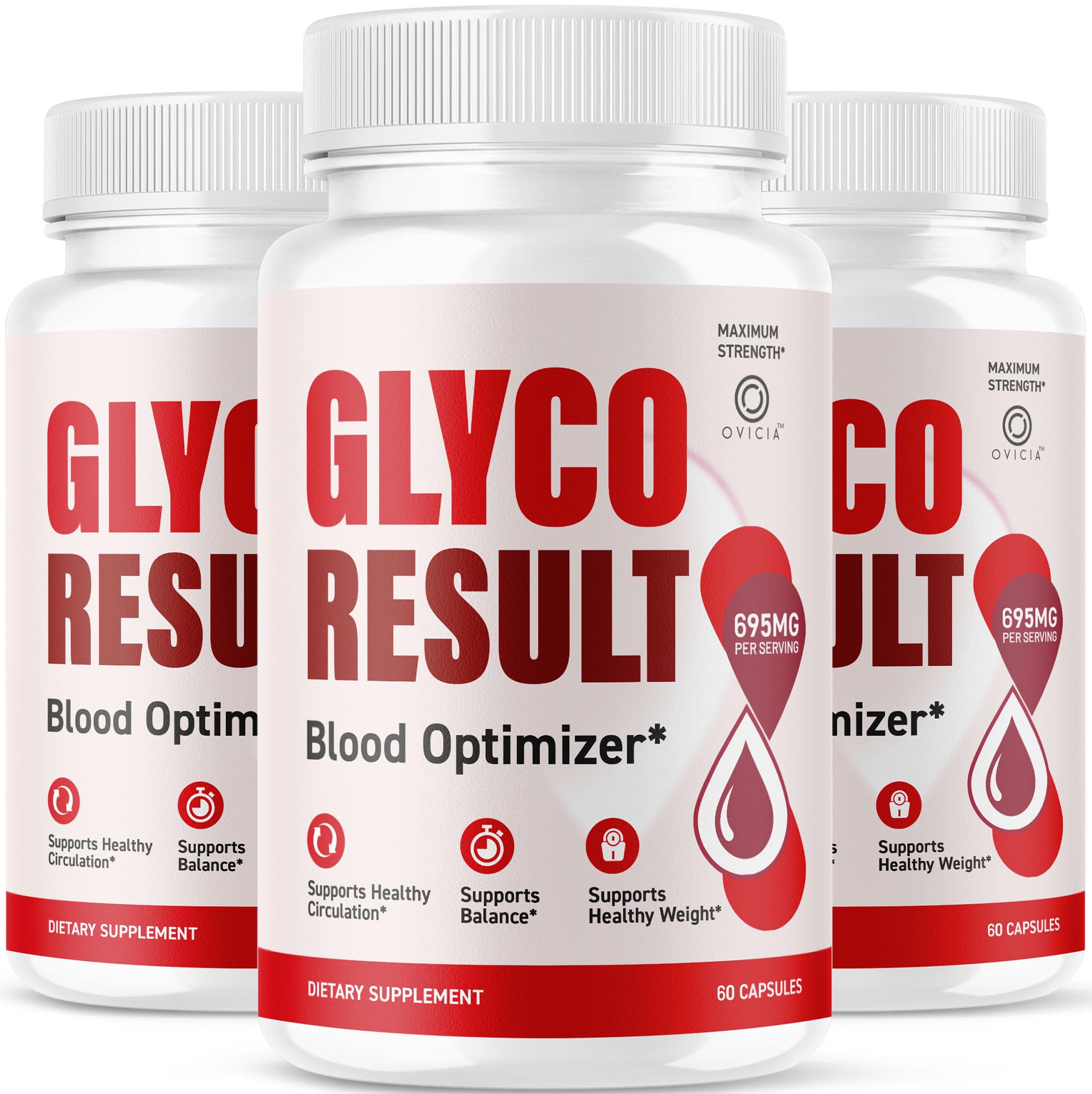 OVICIA Glyco Result Capsules 180 Capsules