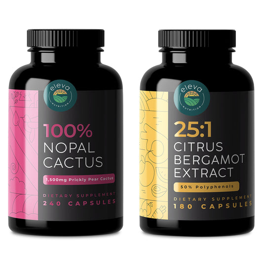 Eleva Nutrition Citrus Bergamot & Nopal Cactus Bundle Capsules, 2 Count