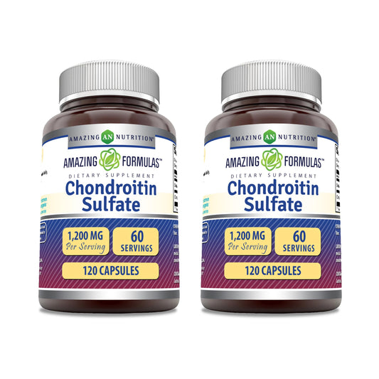 Amazing Nutrition Chondroitin Sulfate 1200 mg Per Serving, 240 Capsules