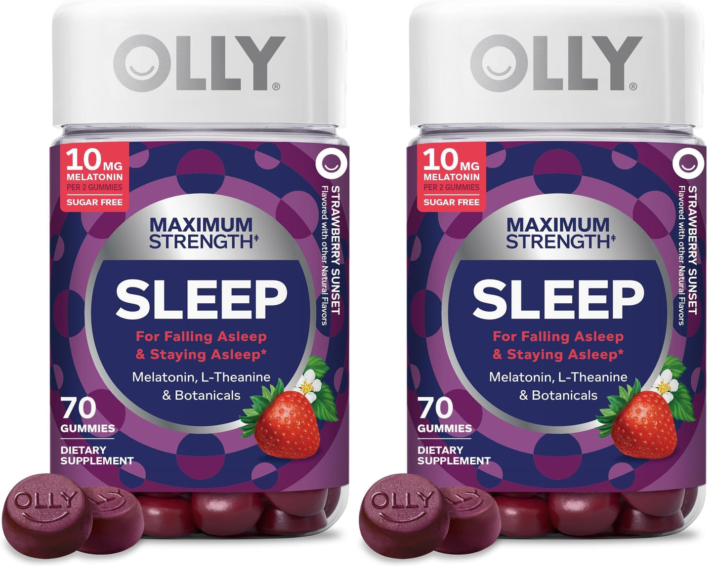 OLLY Max Strength Sleep Gummy 140 Gummies