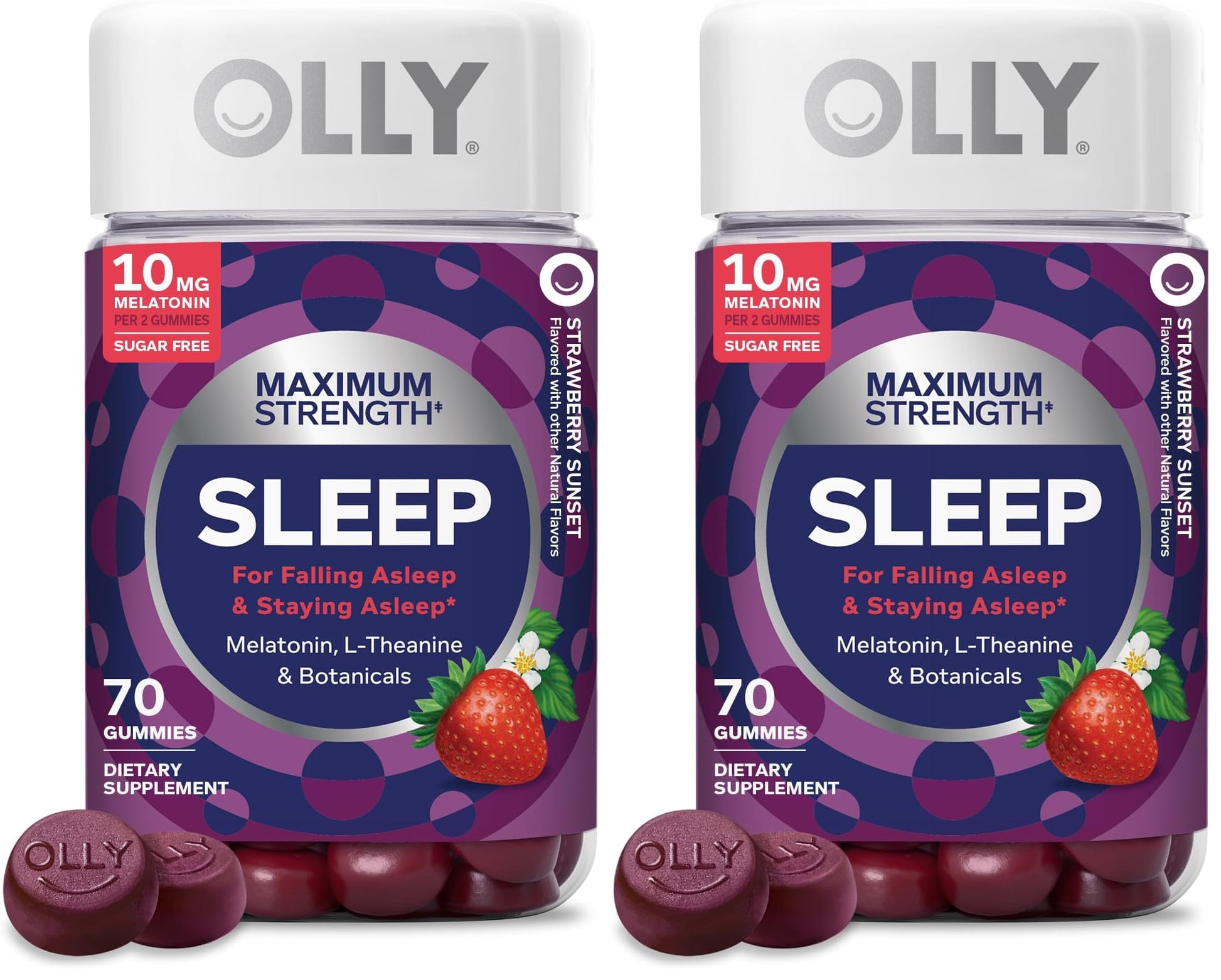 OLLY Max Strength Sleep Gummy 140 Gummies