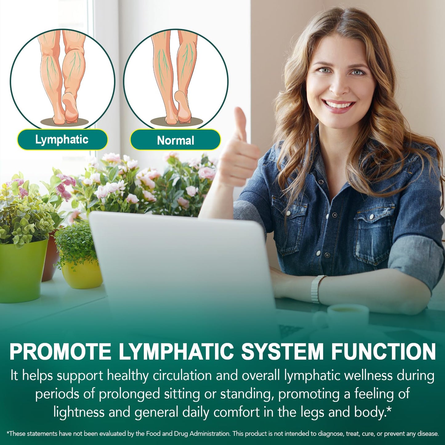 Cacukn Lymphatic Drainage Supplements Softgels 480