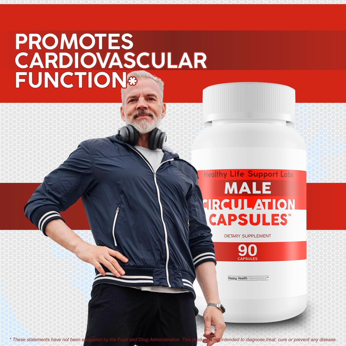 Happy Health Marketplace Bloodflow Booster 90 Capsules
