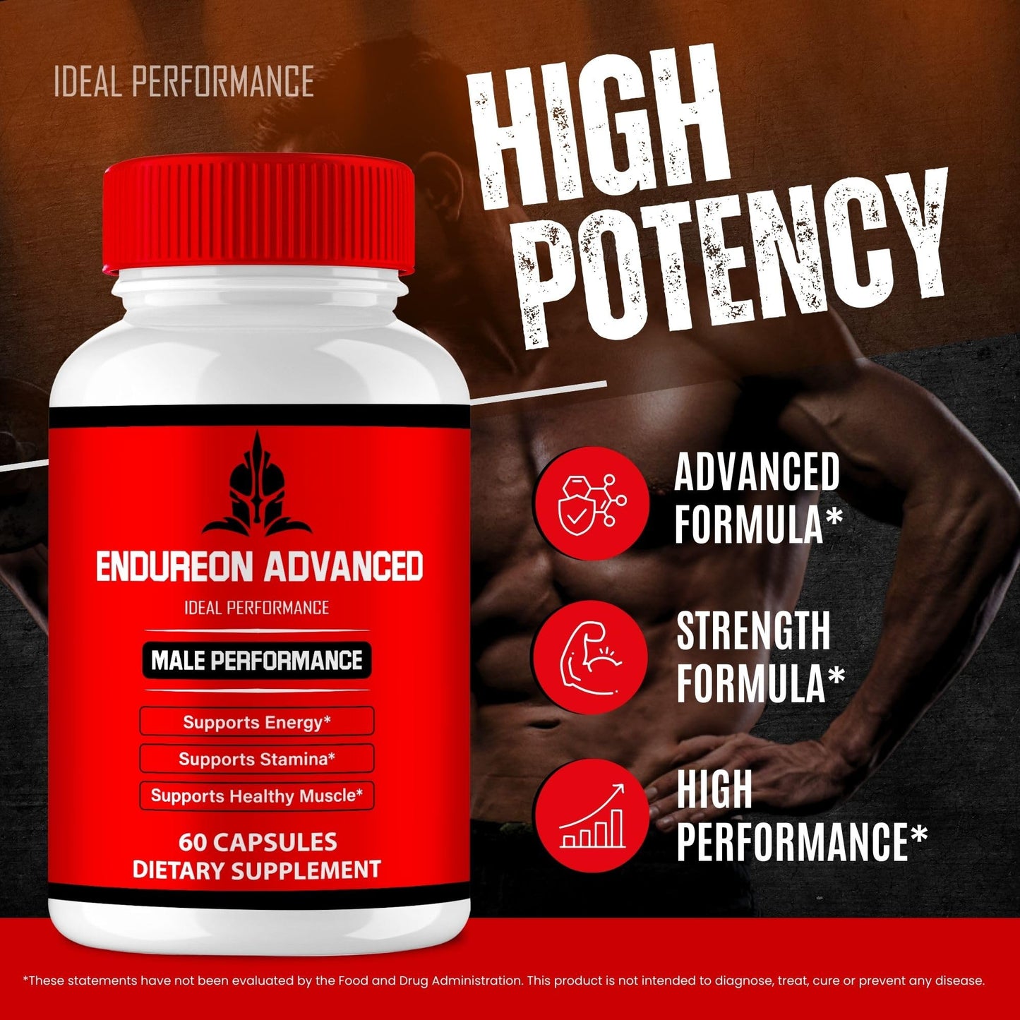 IDEAL PERFORMANCE Endureon Advanced Capsules, 120 Count