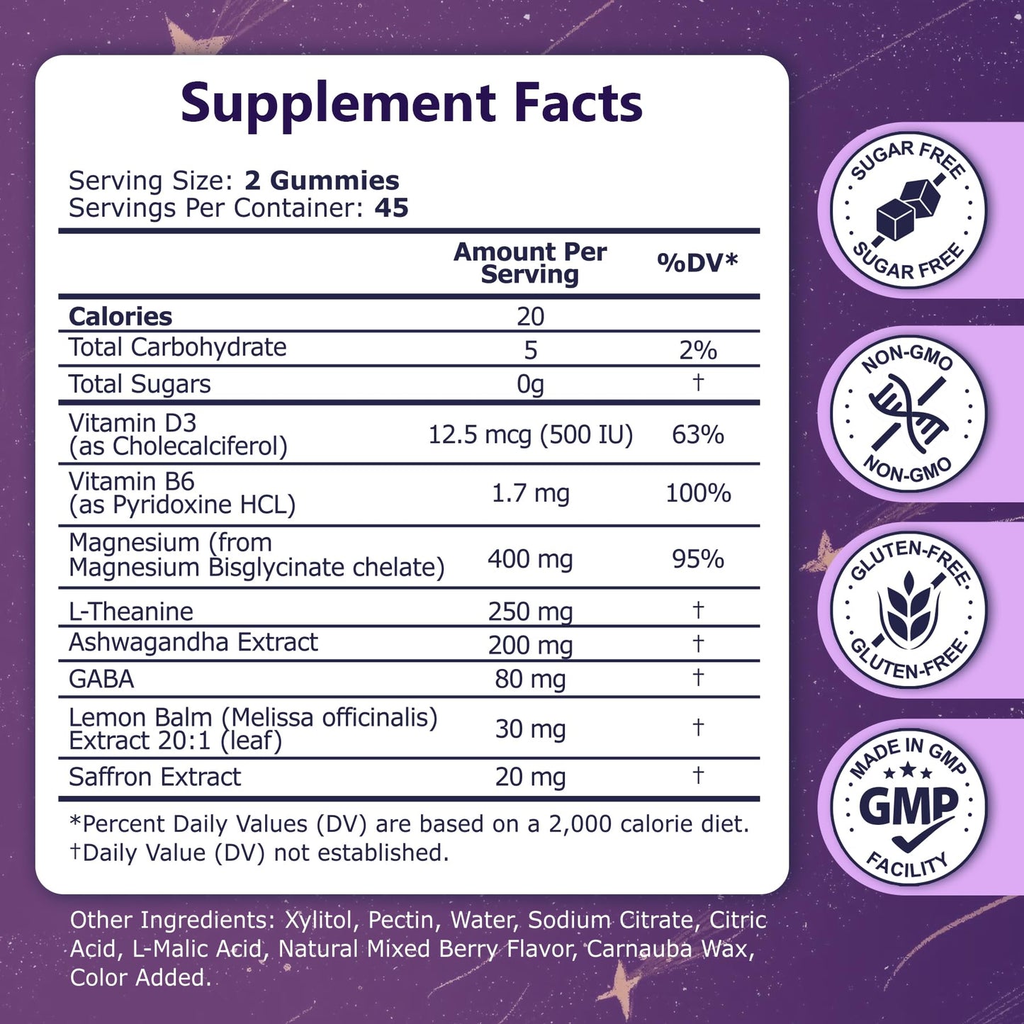 LanranBee Magnesium Bisglycinate 400mg Gummies, 180 Count