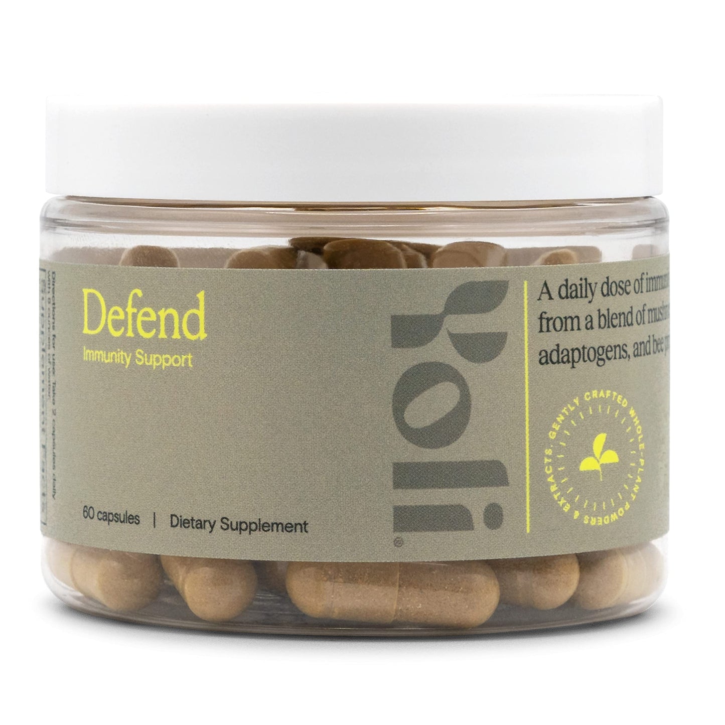 Yoli Defend Immune Support Daily Cellular Response Supplement Capsule, 60 Count