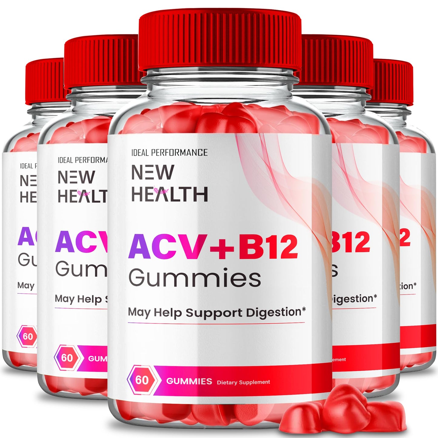 IDEAL PERFORMANCE ACV Keto Gummies, 300 Count