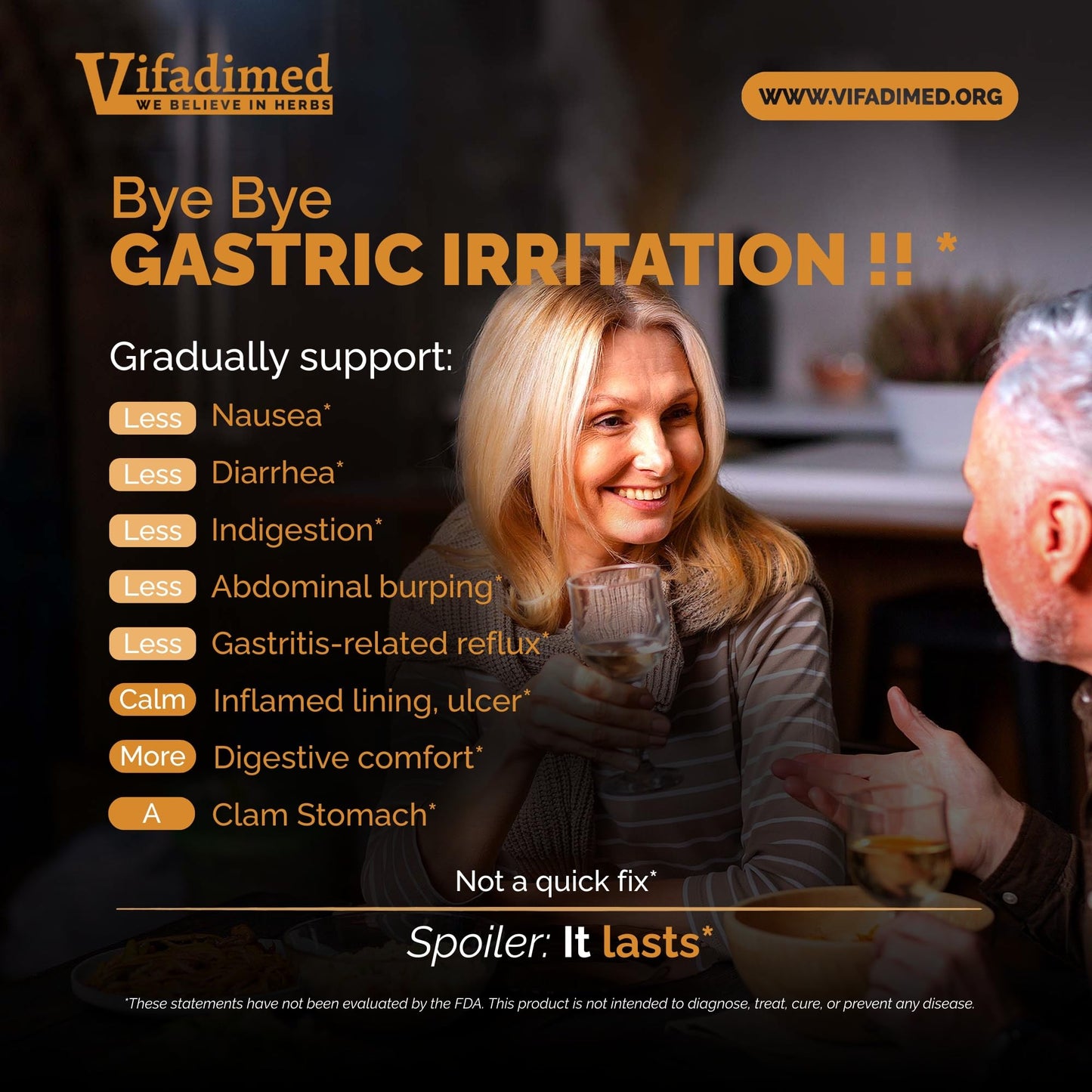 VIFADIMED Stomach Plus, 270 Capsules