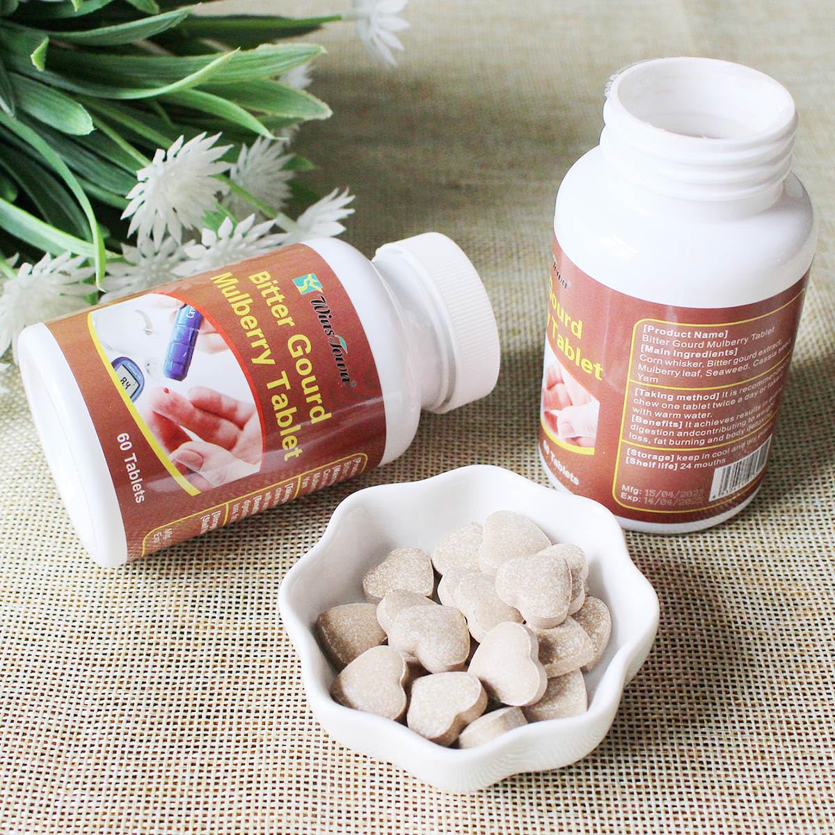 Wins Town Bitter Gourd Mulberry Tablet 60 Tablets