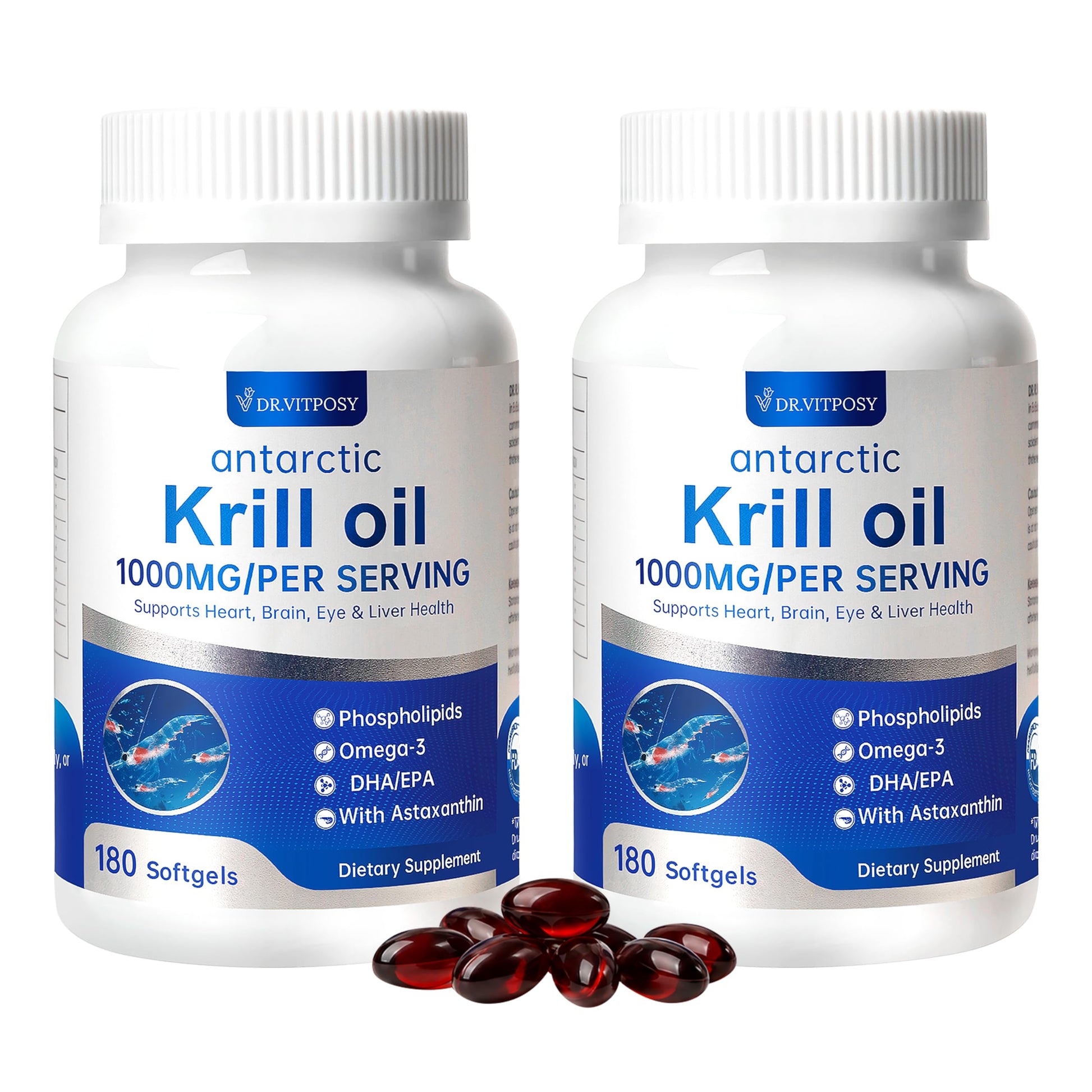 DR.VITPOSY Antarctic Krill Oil Softgels 360