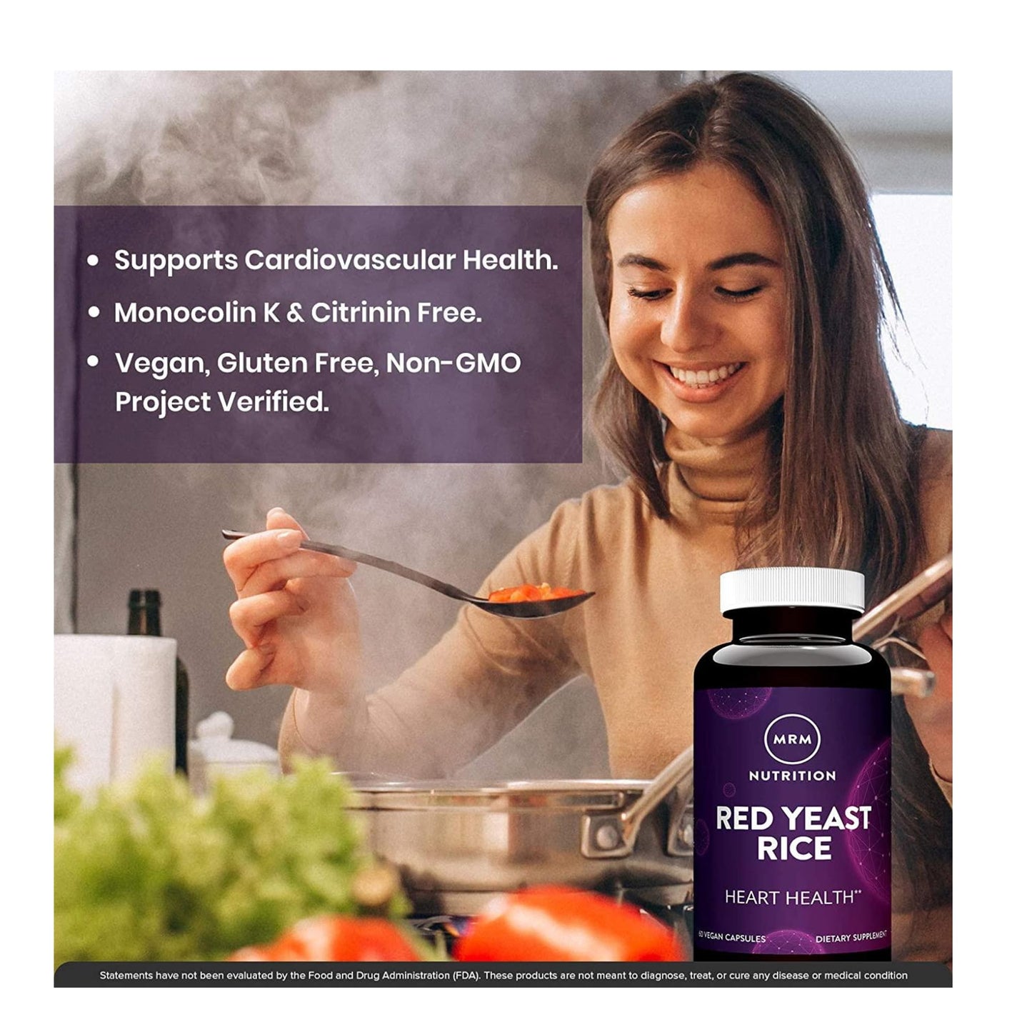 MRM Red Yeast Rice Capsules 60 Count