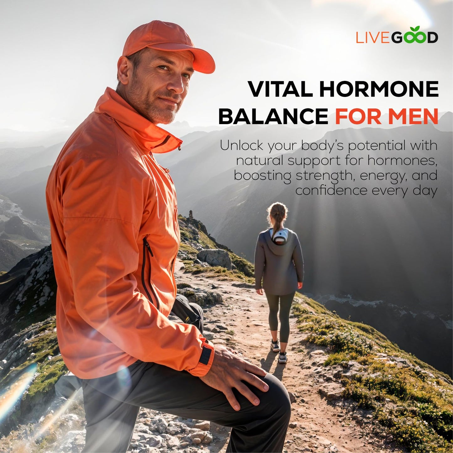 LIVEGOOD Vitality Men’s Support 90 Capsules
