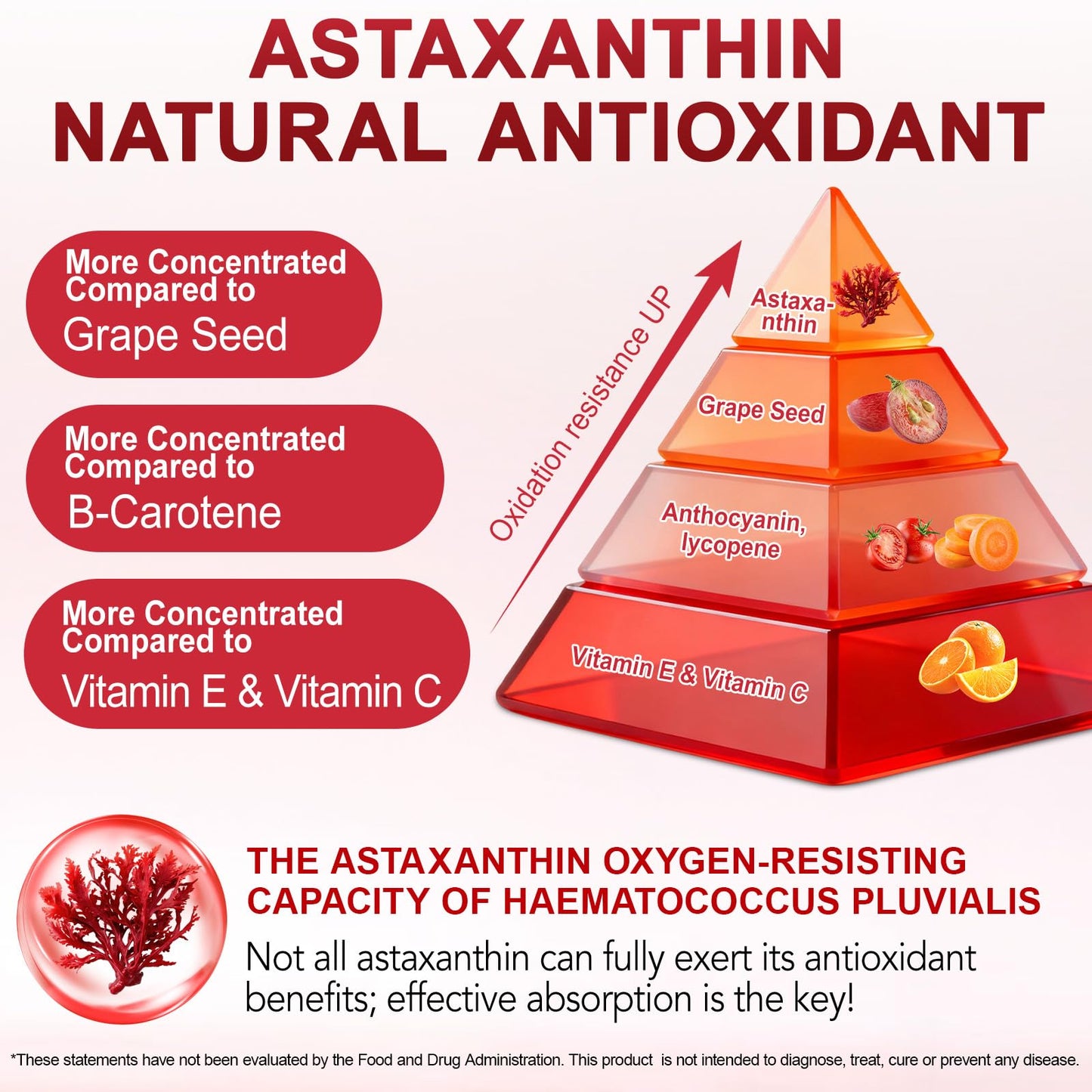 VOFANK Astaxanthin 12mg Softgels 240