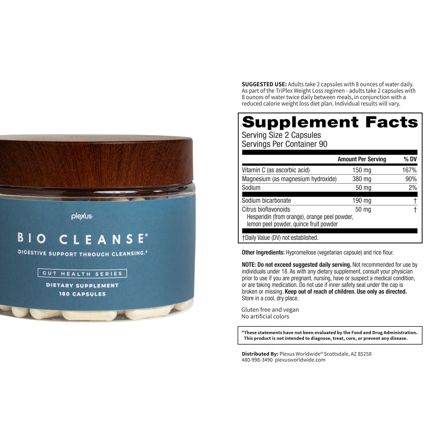 Plexus Bio Cleanse Capsule 180