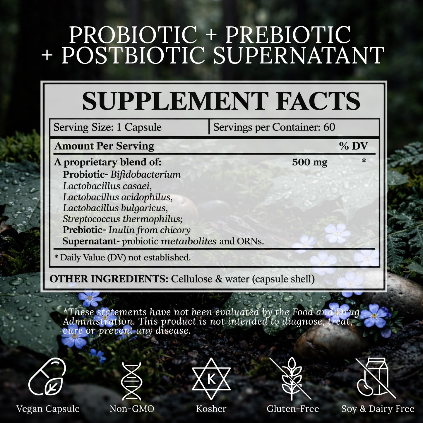BioImmersion Supernatant Synbiotic Capsule 60 Capsules