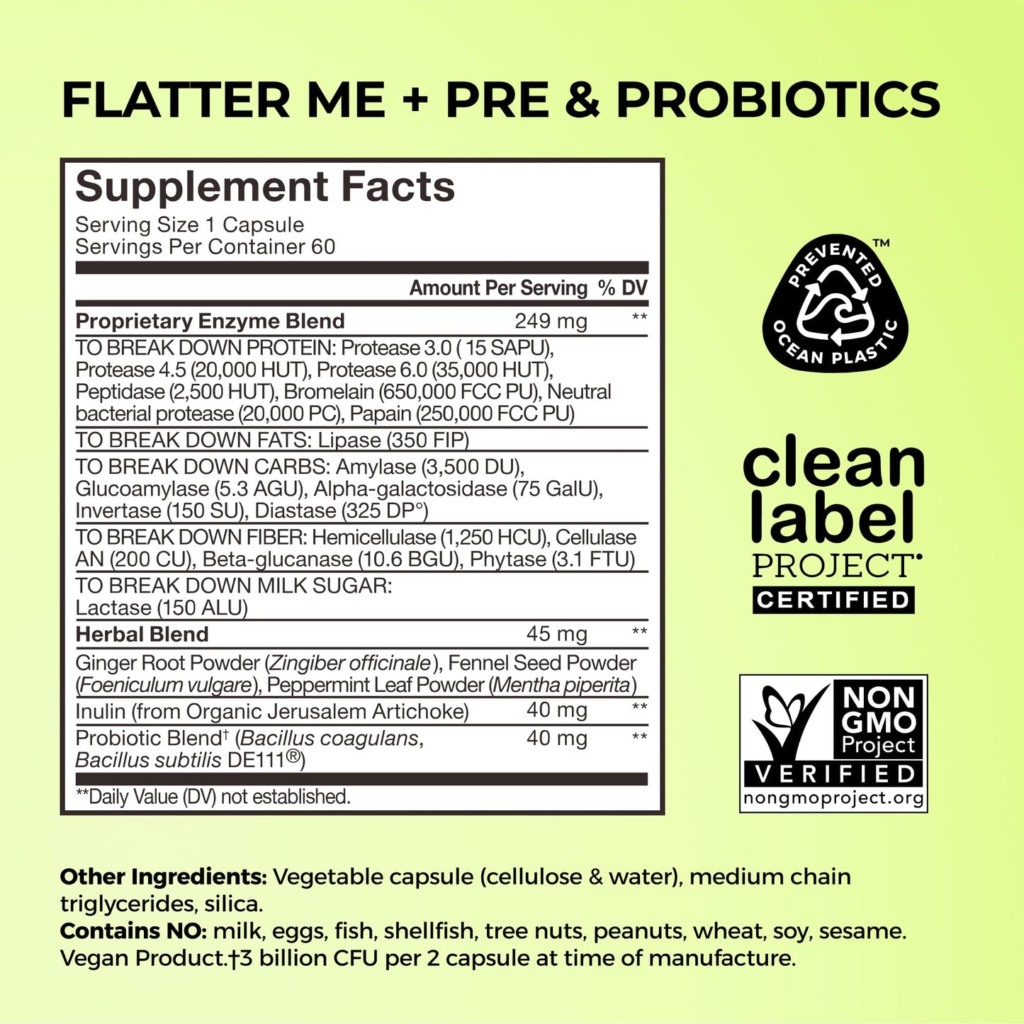 HUM Flatter Me Capsules 180 Count