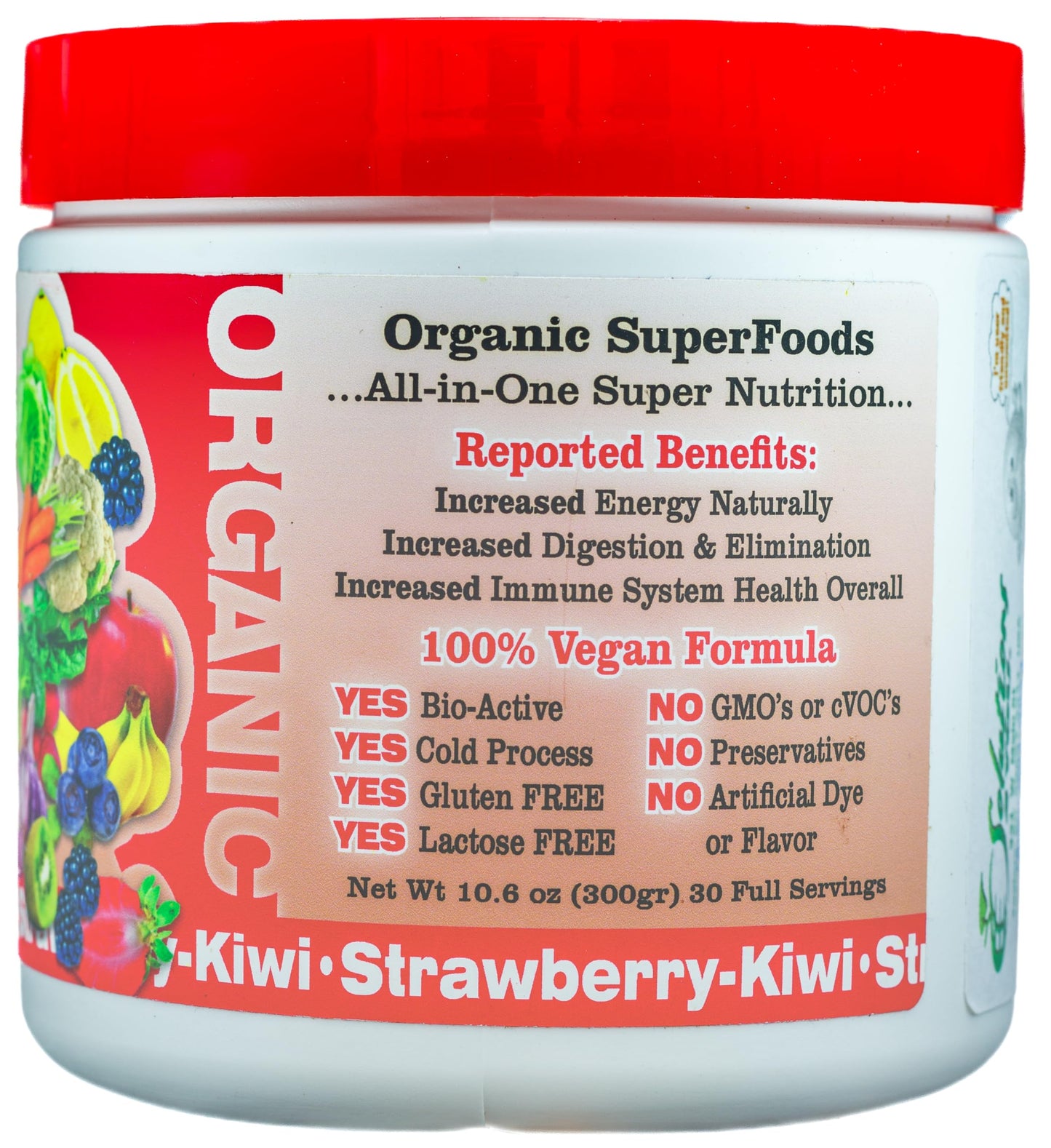 Natur-Pur Greens - Organic Superfood Powder, 21.2 oz