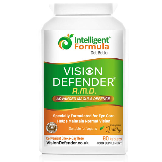 Intelligent Formula Vision Defender AMD AREDS2 Eye Vitamins 90 Tablets