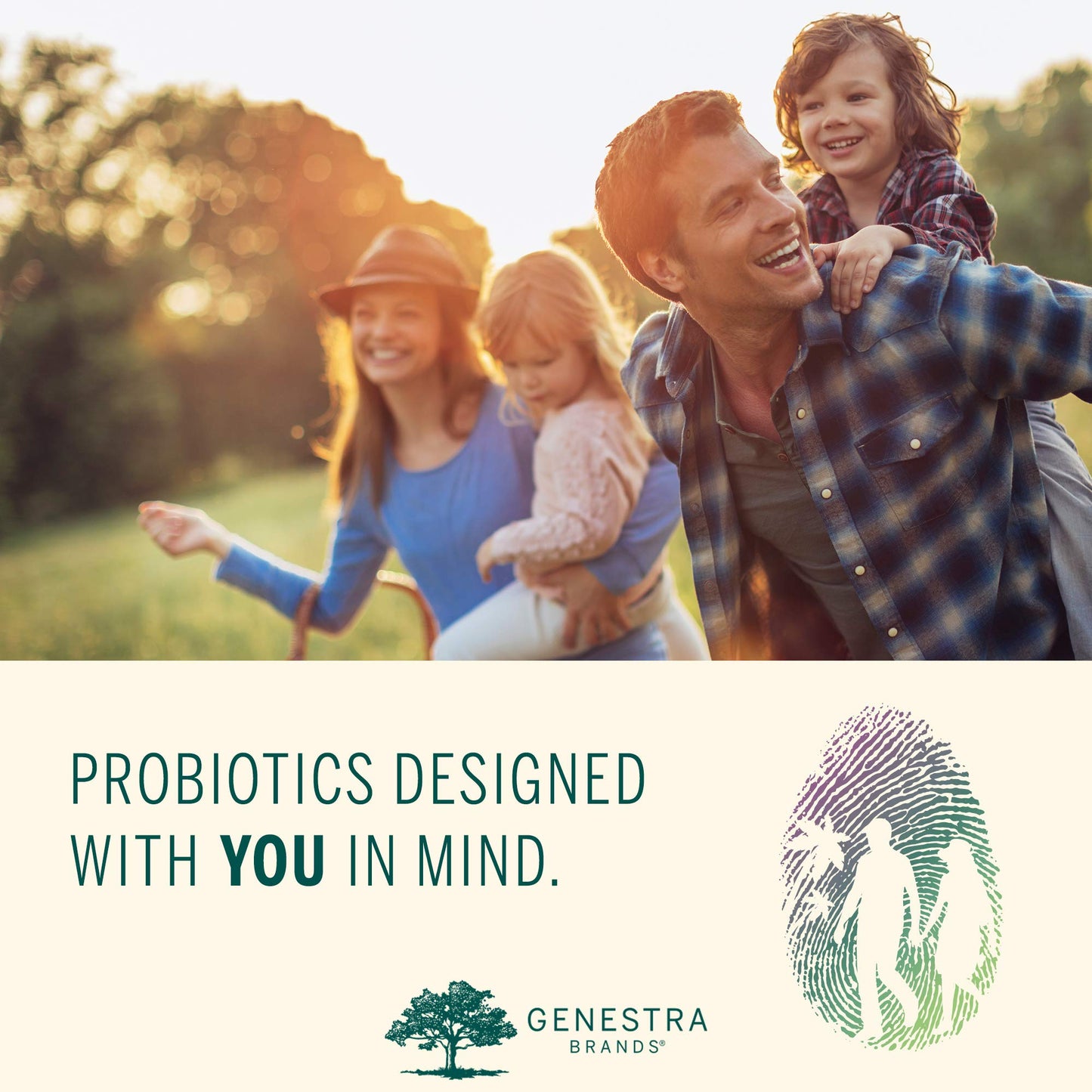 Genestra Brands HMF Multi Strain Probiotic Capsule, 50 Vegetarian Capsules