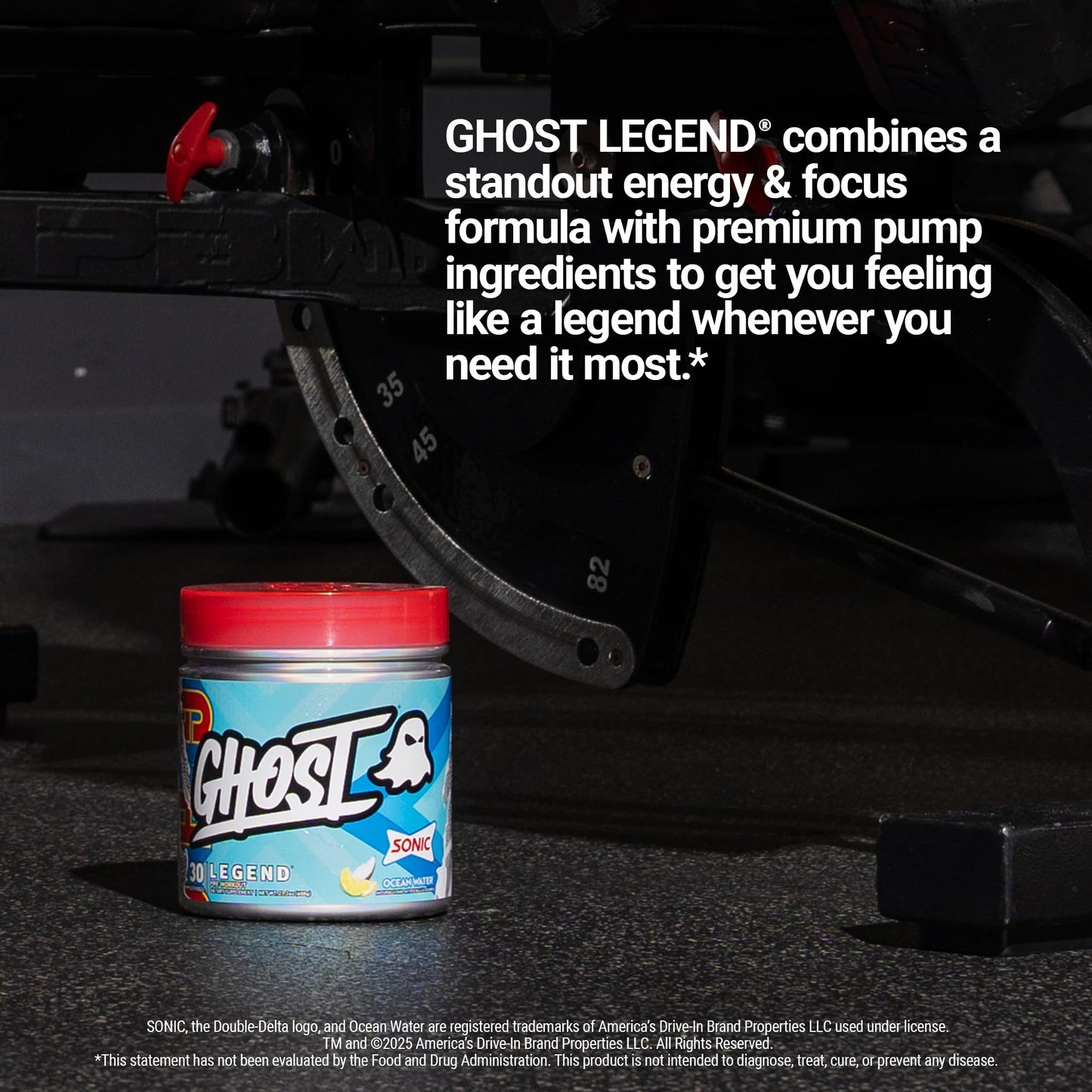 GHOST Legend Pre-Workout Powder 21.2 oz
