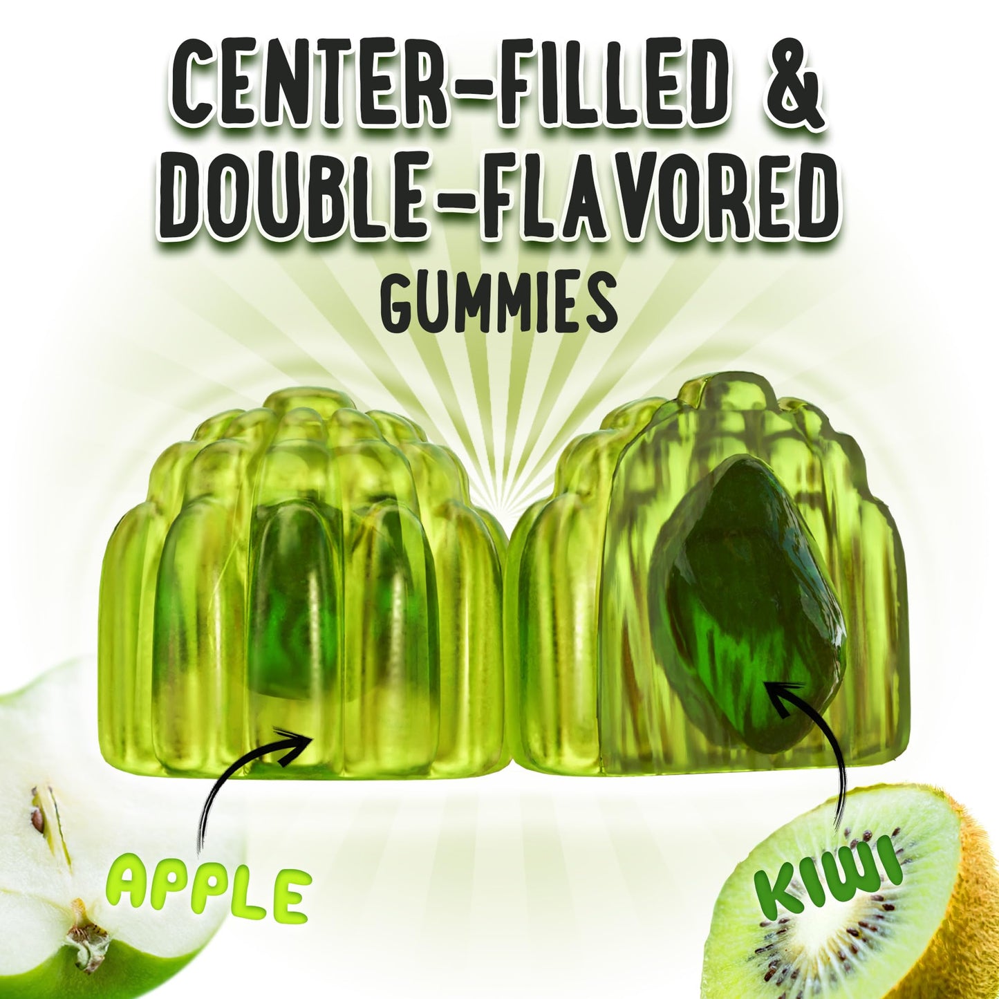 OH MY CHEWY Magnesium Gummies, 120 Count