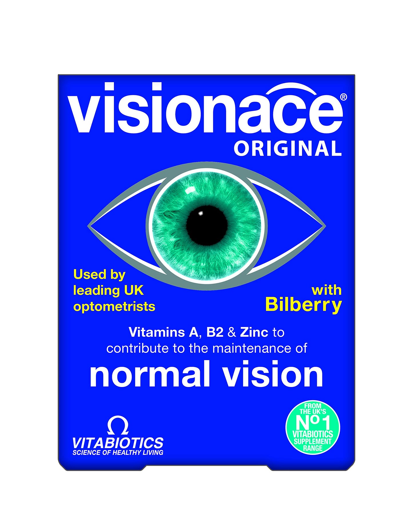 Visionace Original Nutritional Multivitamin for Normal Vision Tablet, 30 Tablets