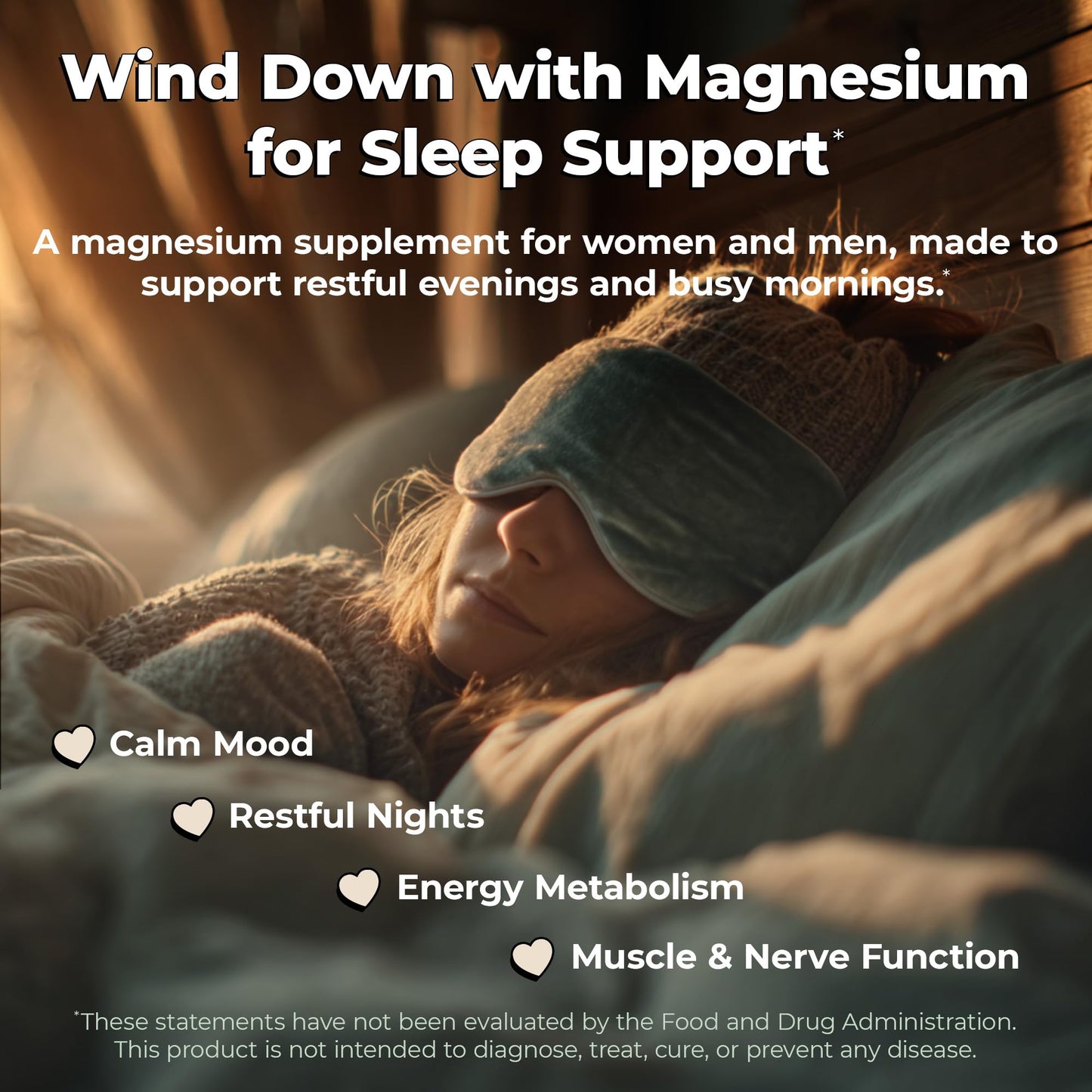Future Kind 200mg Chelated Magnesium Glycinate Supplement Capsule, 30 Capsules