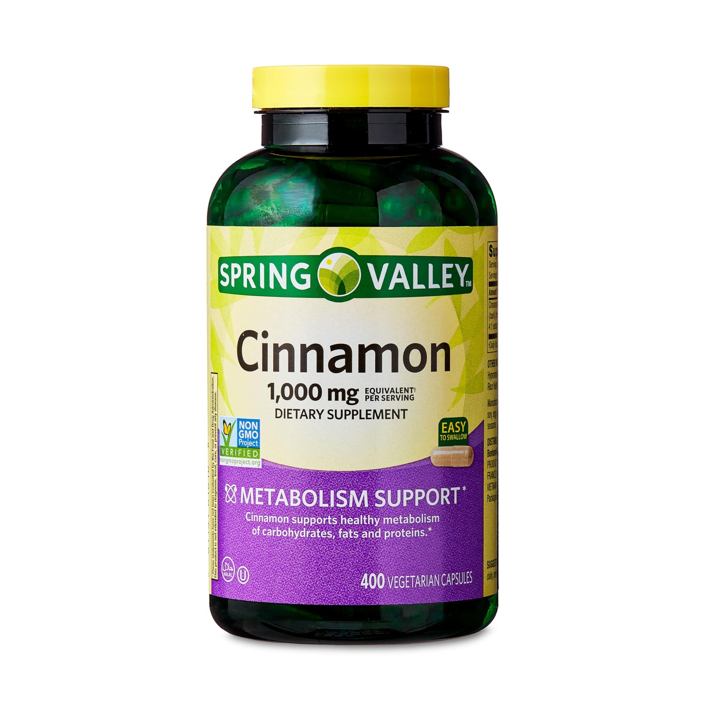 Generic Cinnamon Dietary Supplement 1000 mg Tablet, 400 Tablets