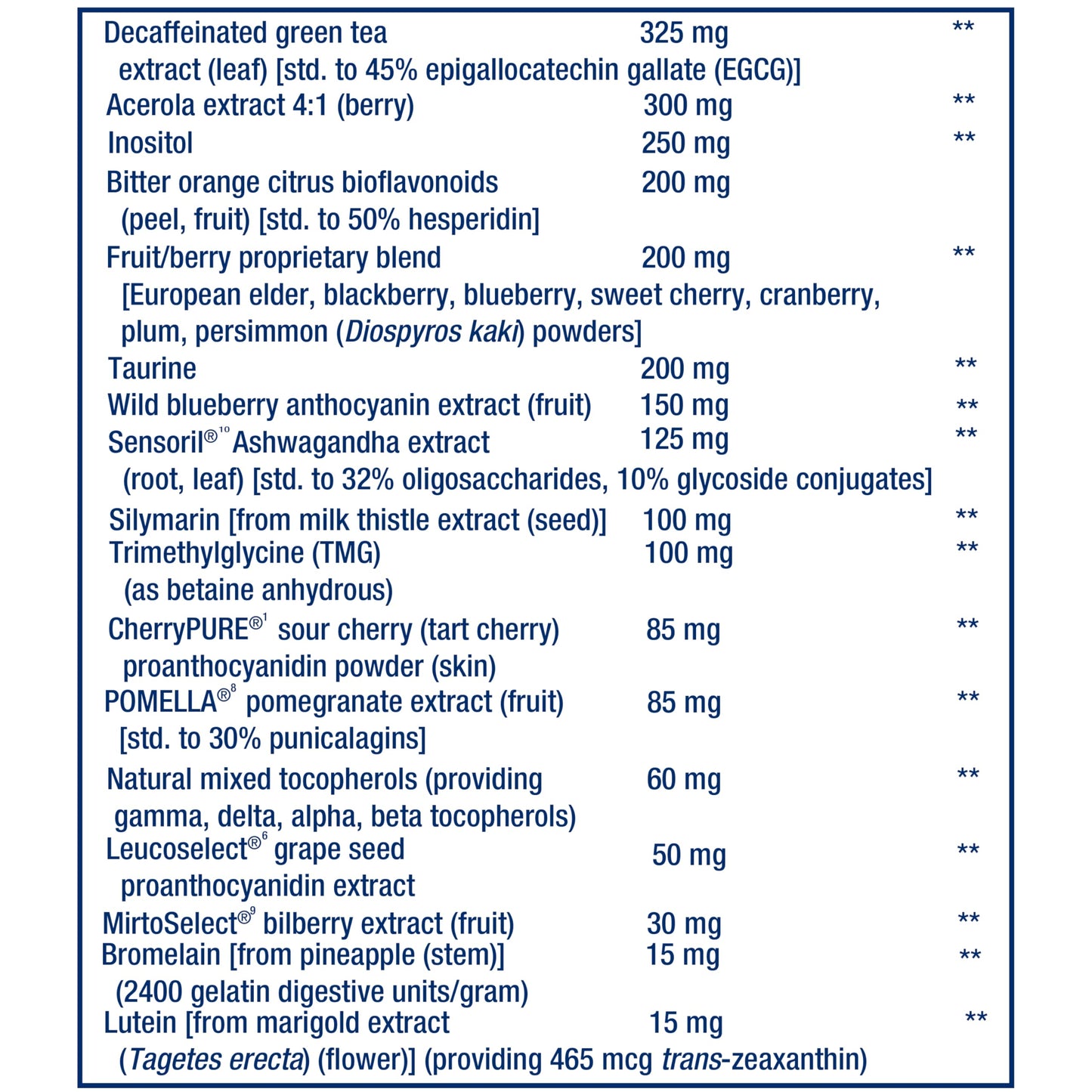 Life Extension Mix Without Copper Tablets 240