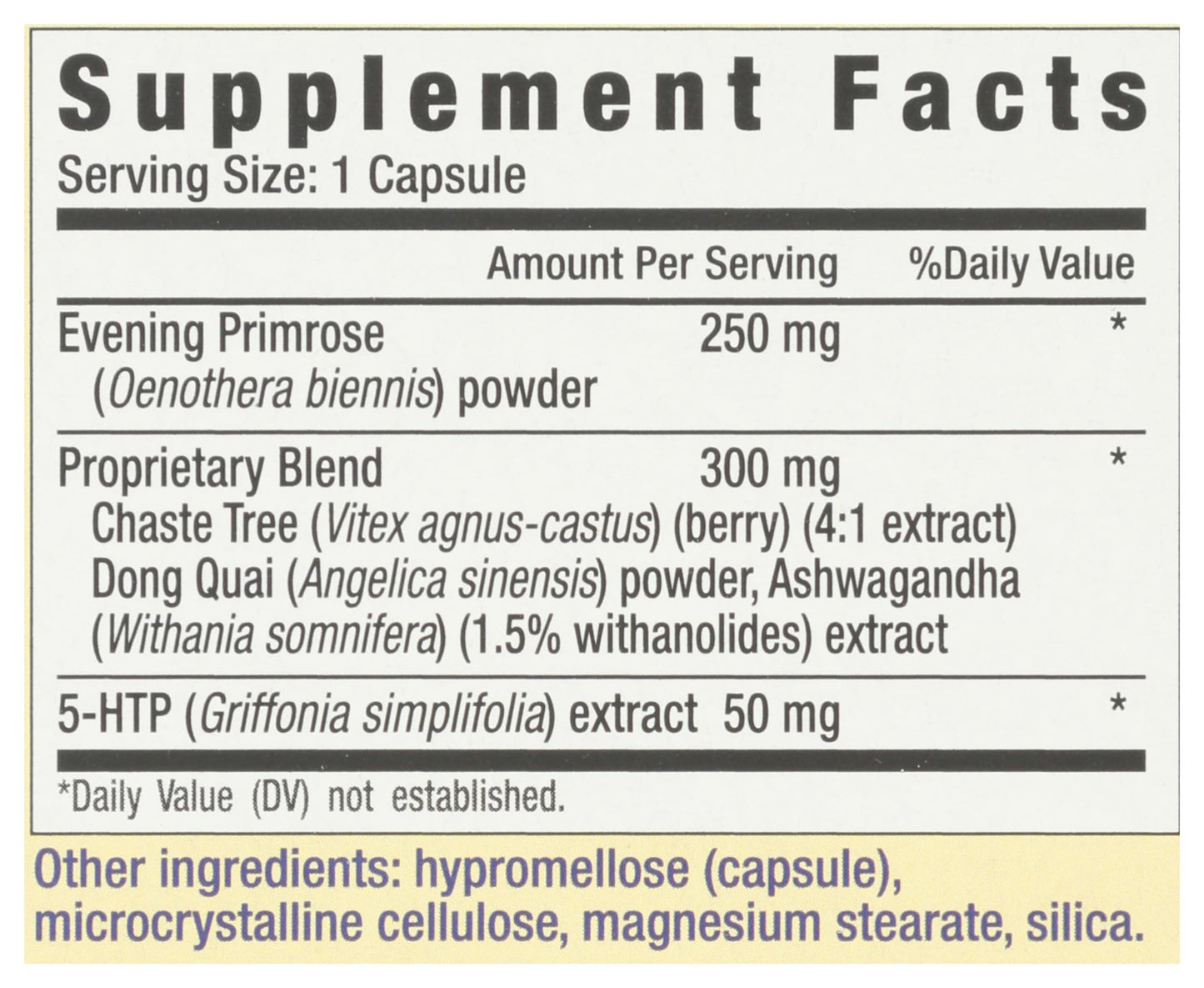 HerOwn PMS for Women Supplement Capsules, 30 Capsules