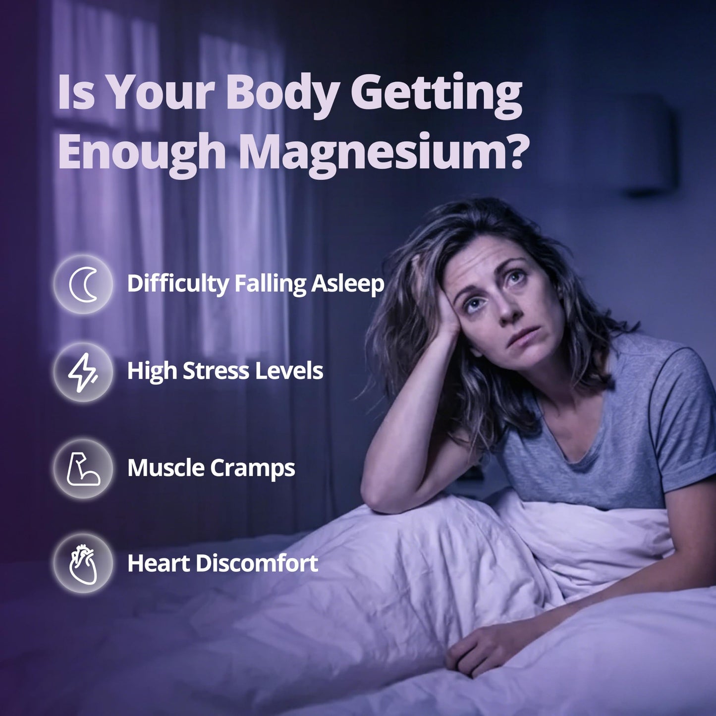 Frishantic Magnesium Glycinate 200mg Supplement Capsules 120 Count